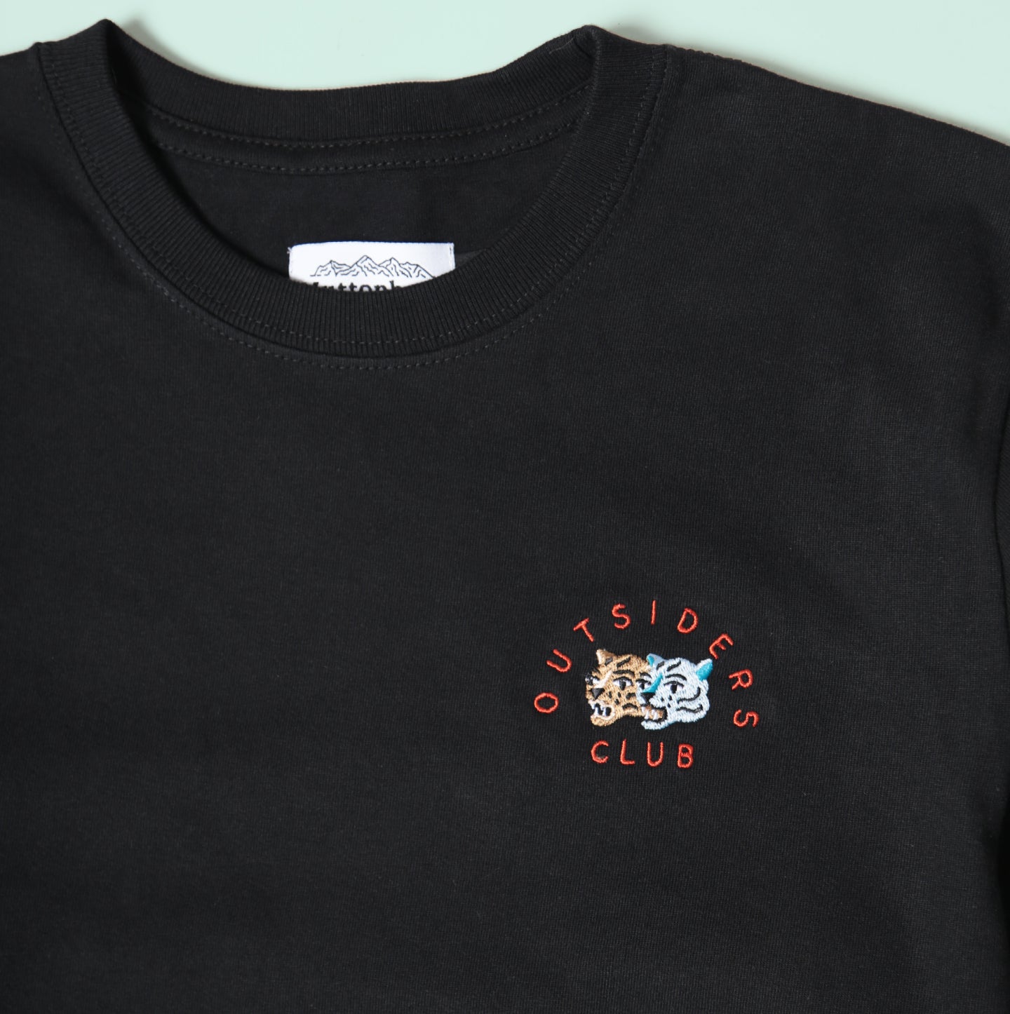 Heavy Weight Long Sleeve - Black - Outsiders Club