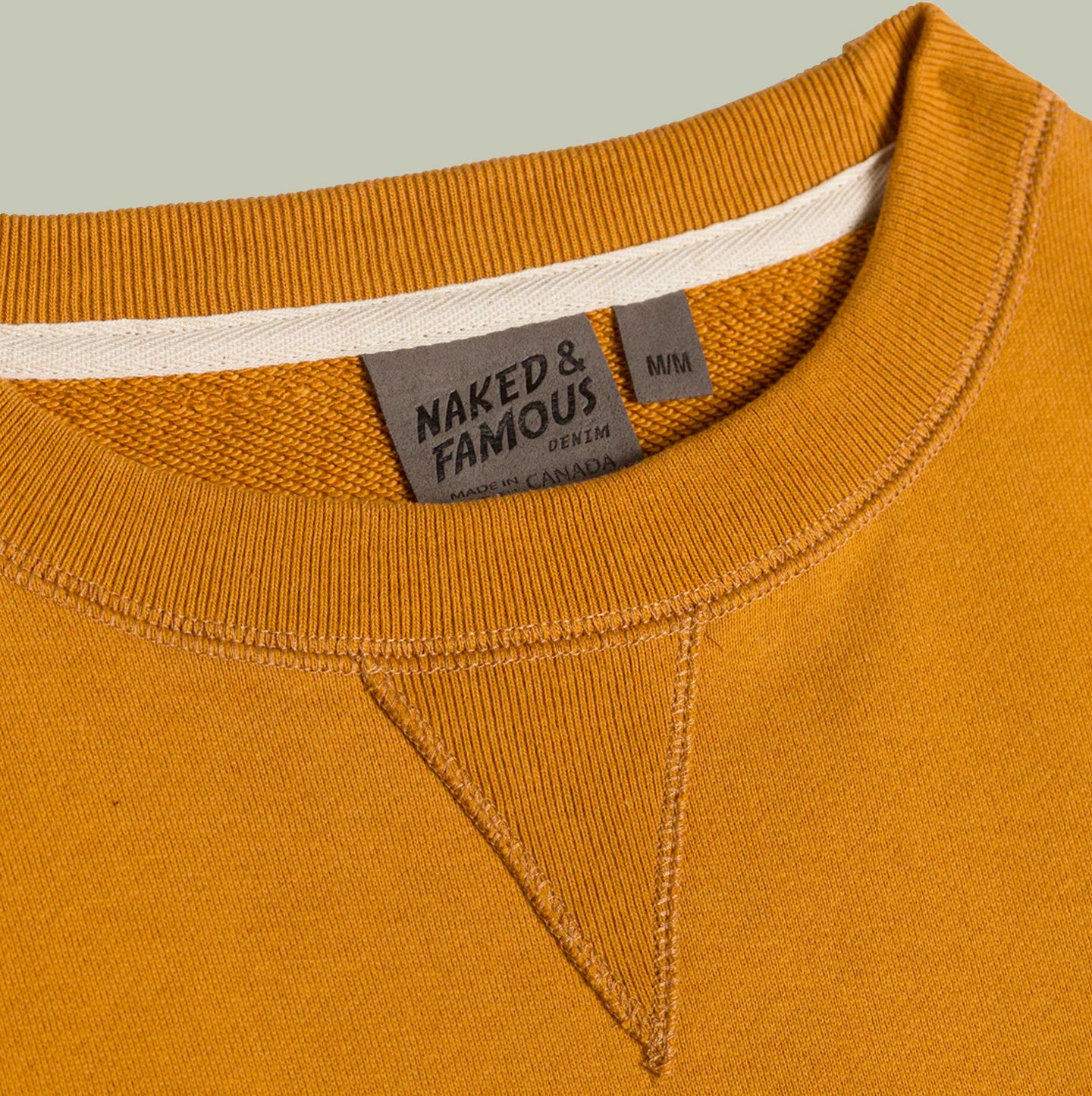 Crewneck - Heavyweight Terry - Amber