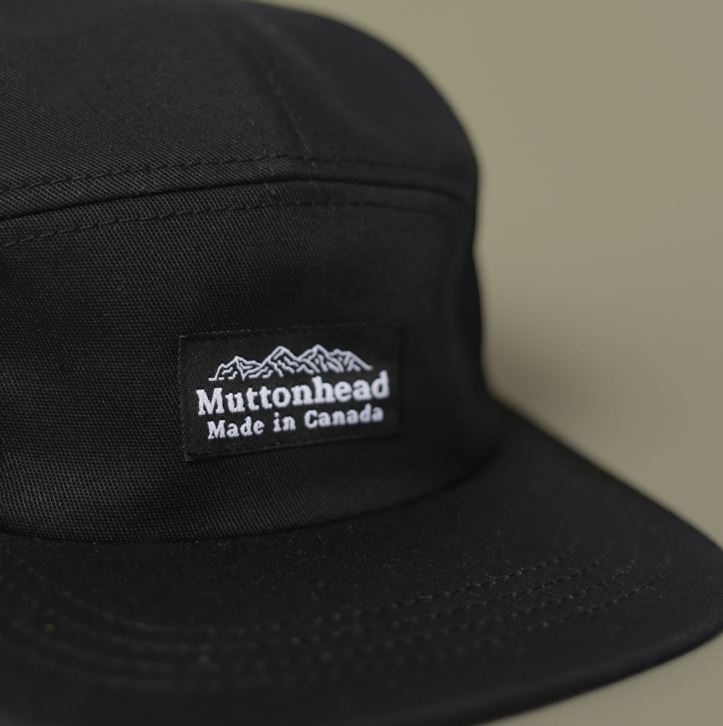 5 Panel - Mountain Label - Black