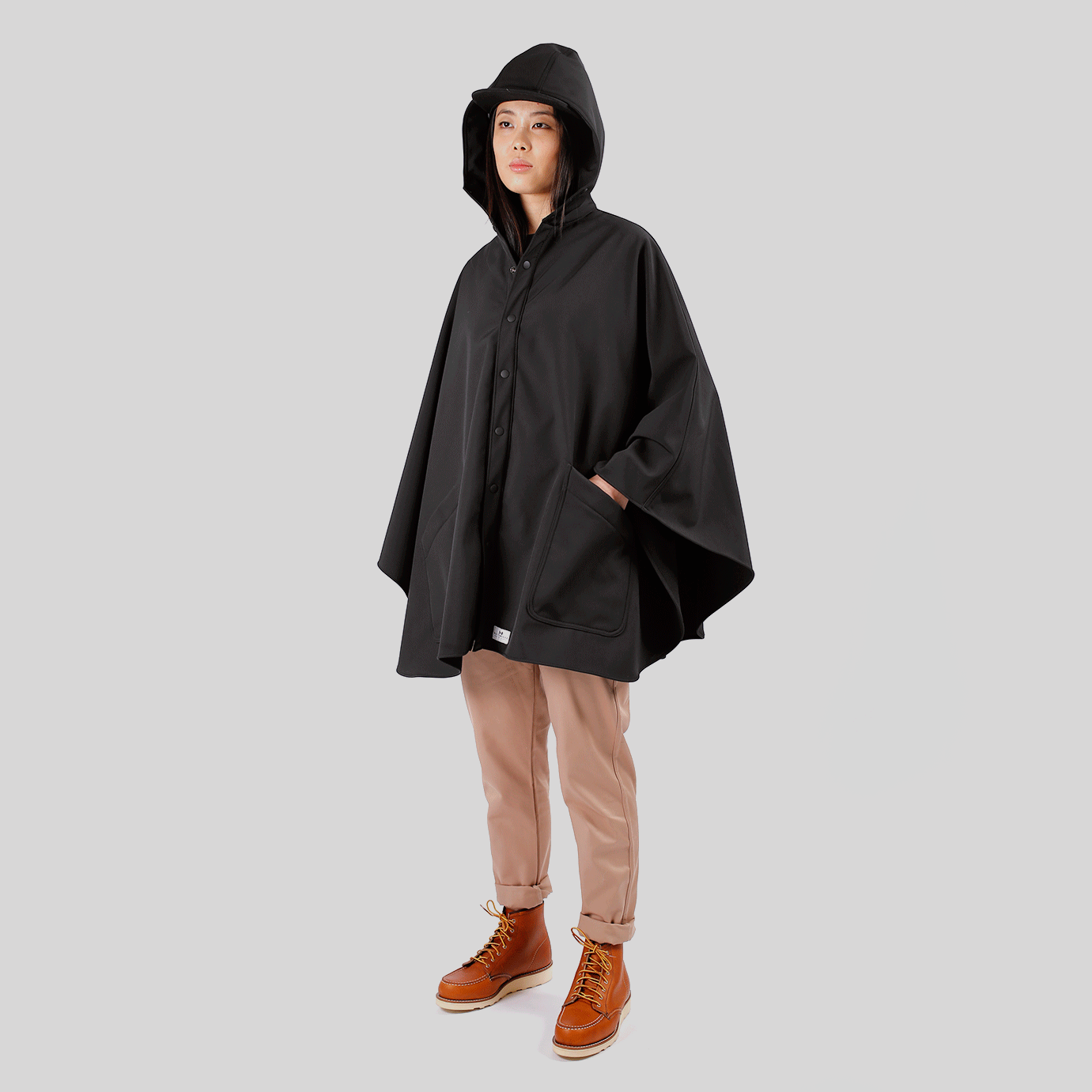 Rain Poncho - Black