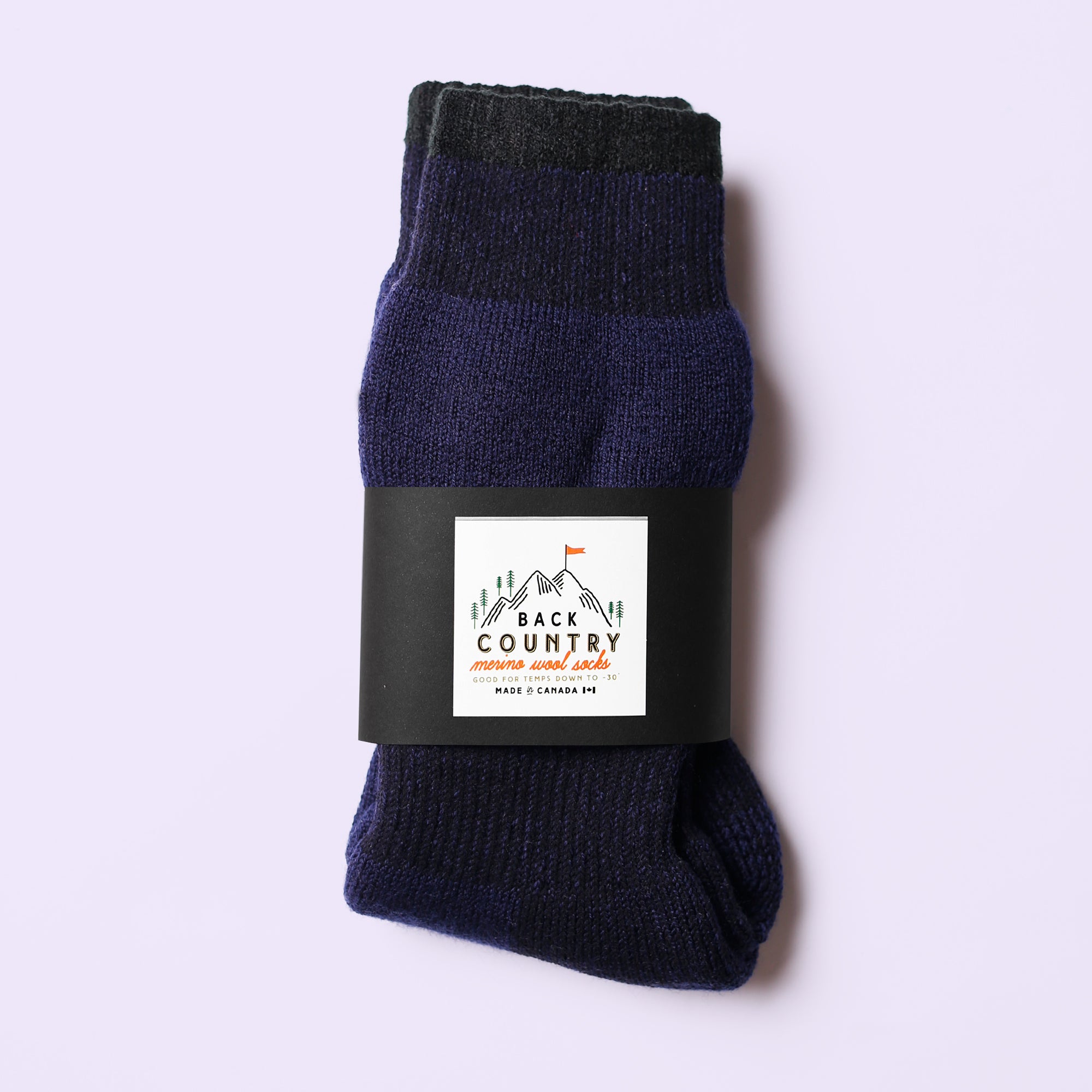 Back Country Sub-Zero Socks - Navy