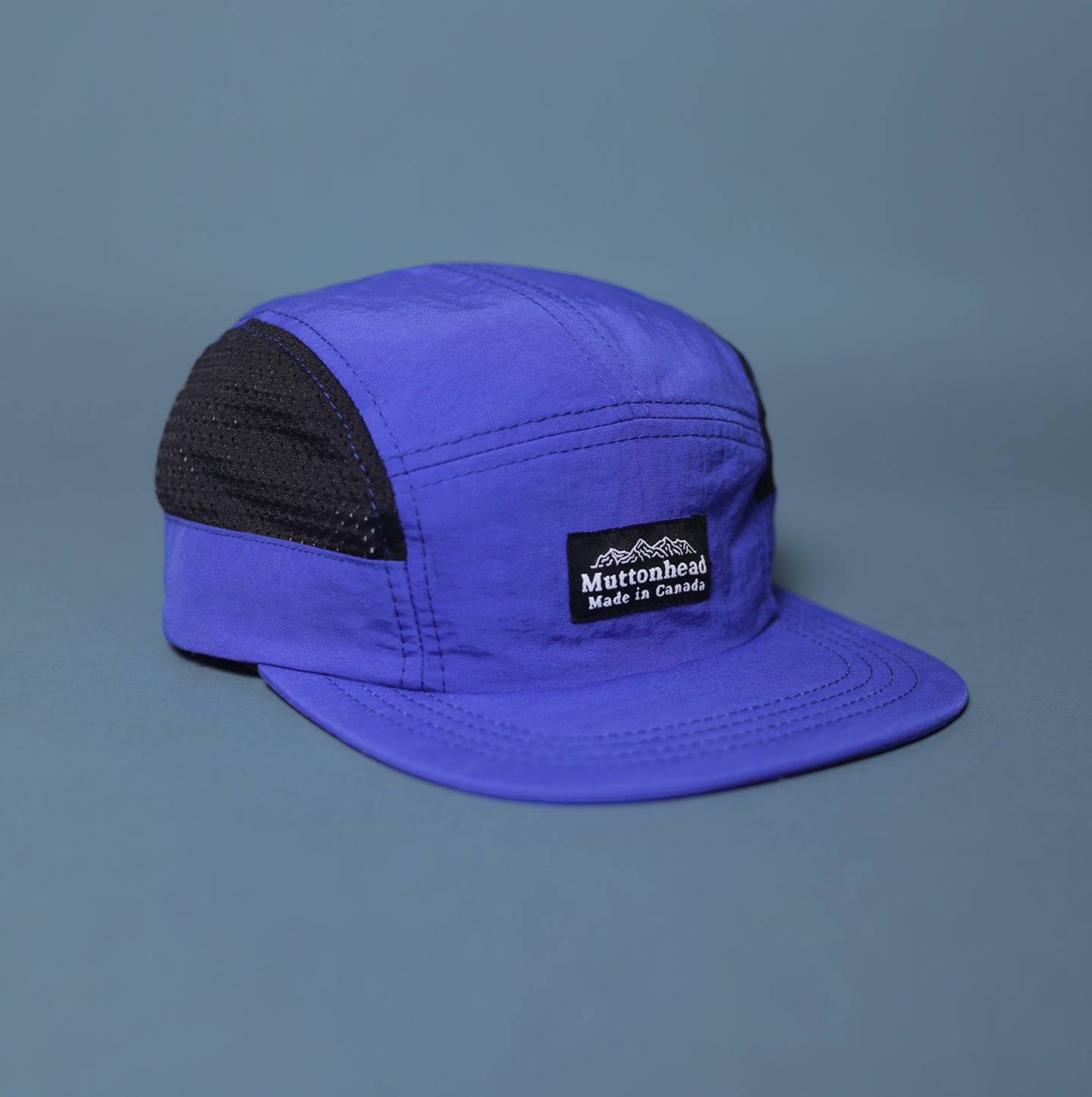 Mesh Camp Cap - Black Mountain Label - Cobalt Nylon/Mesh