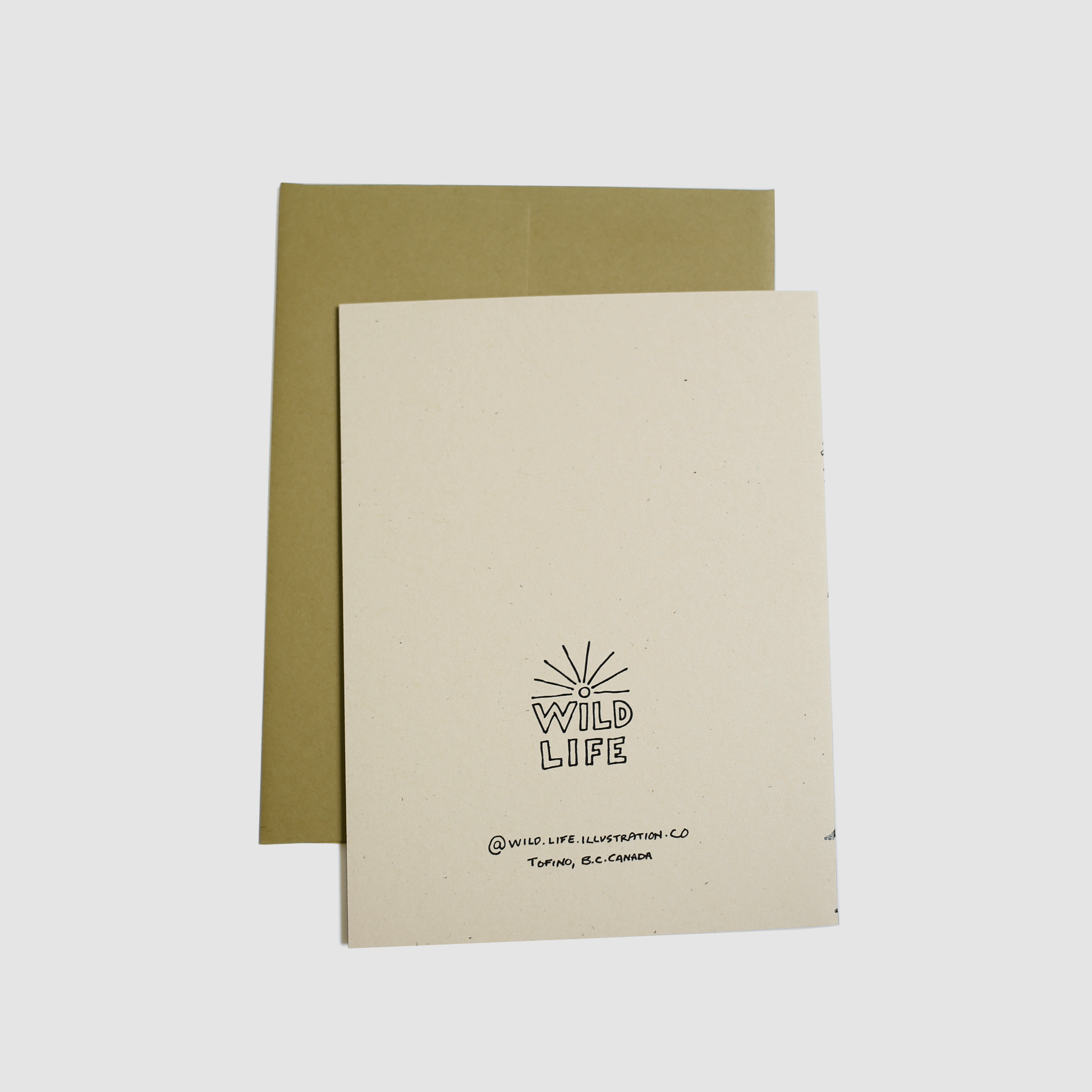 Namaste Card - Wild Life Illustration and Card Co.
