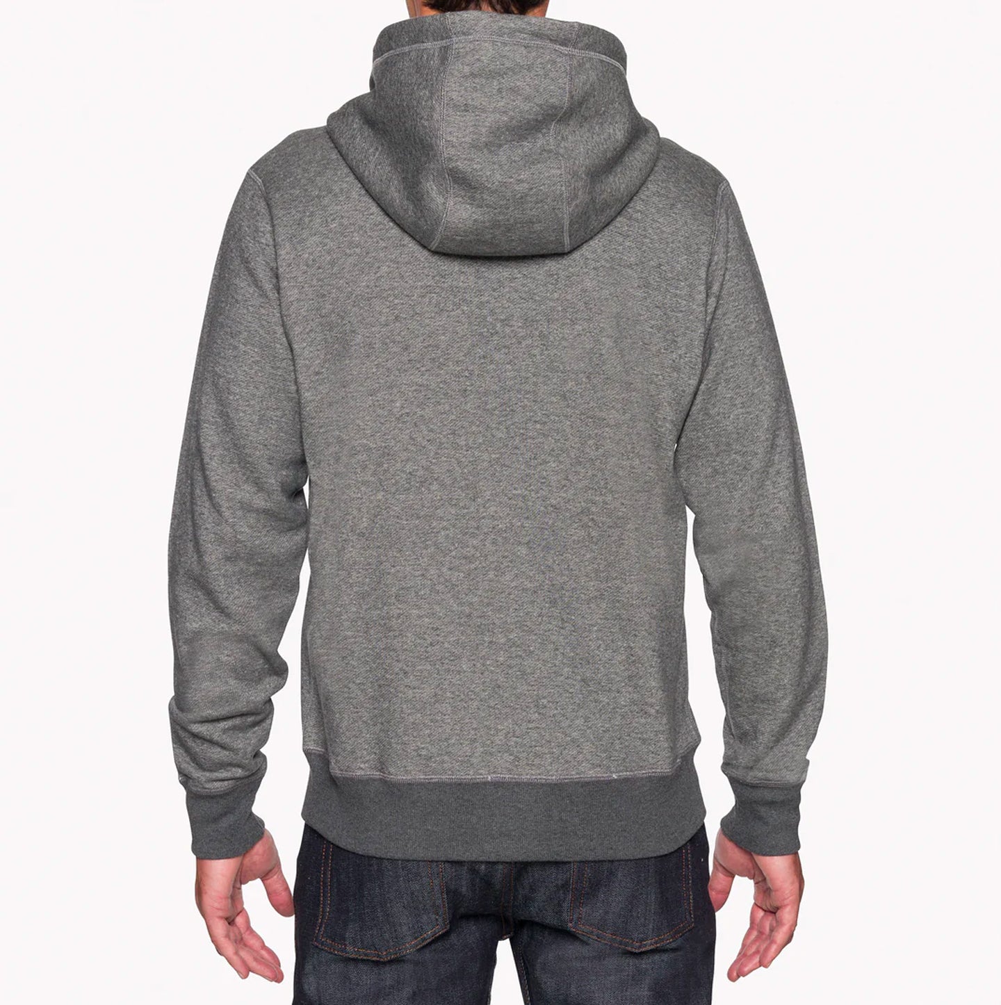 Zip Hoodie - Heavyweight Terry - Charcoal