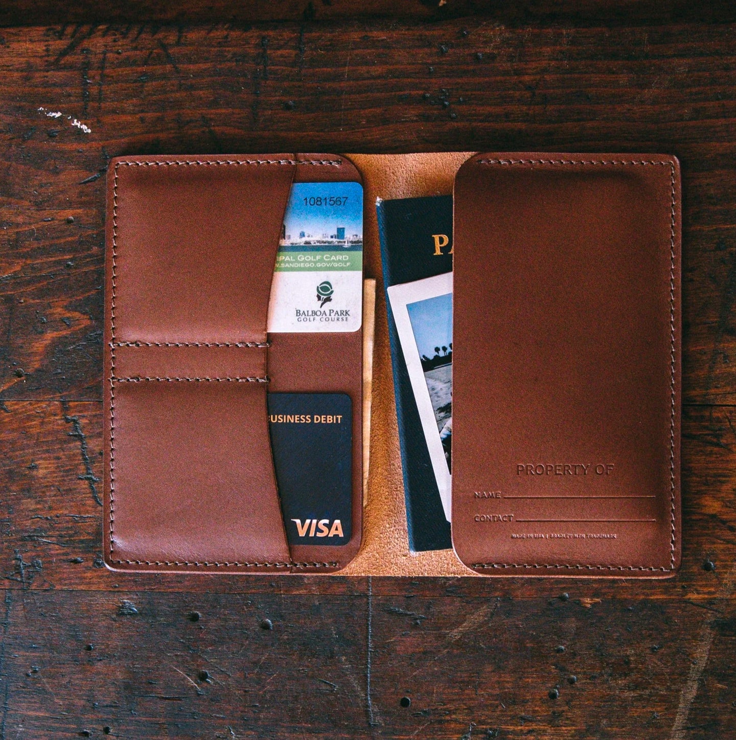 Charter Wallet - Brown