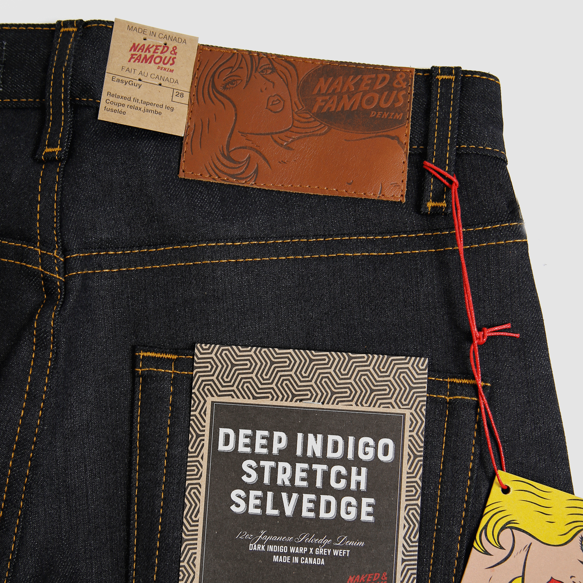 Easy Guy - Deep Indigo Stretch Selvedge