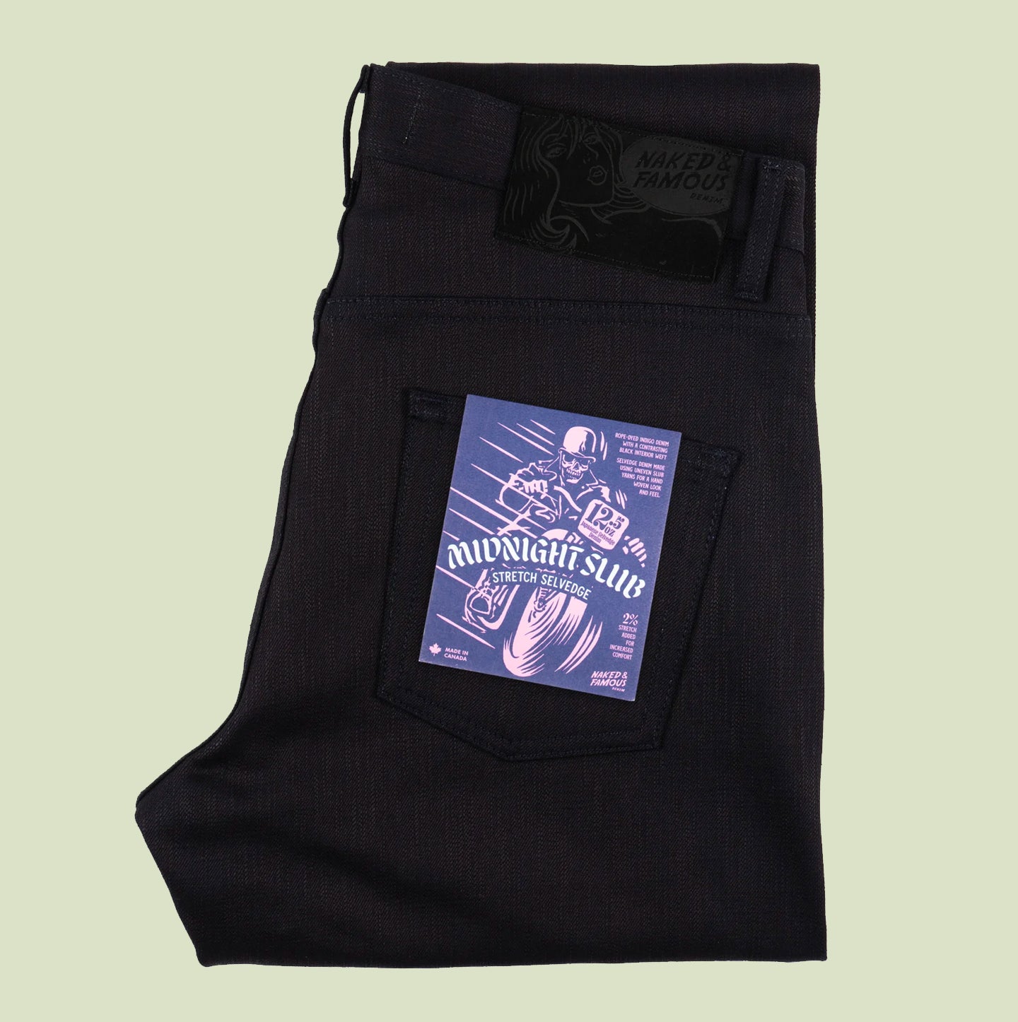 Easy Guy - Midnight Slub Stretch Selvedge