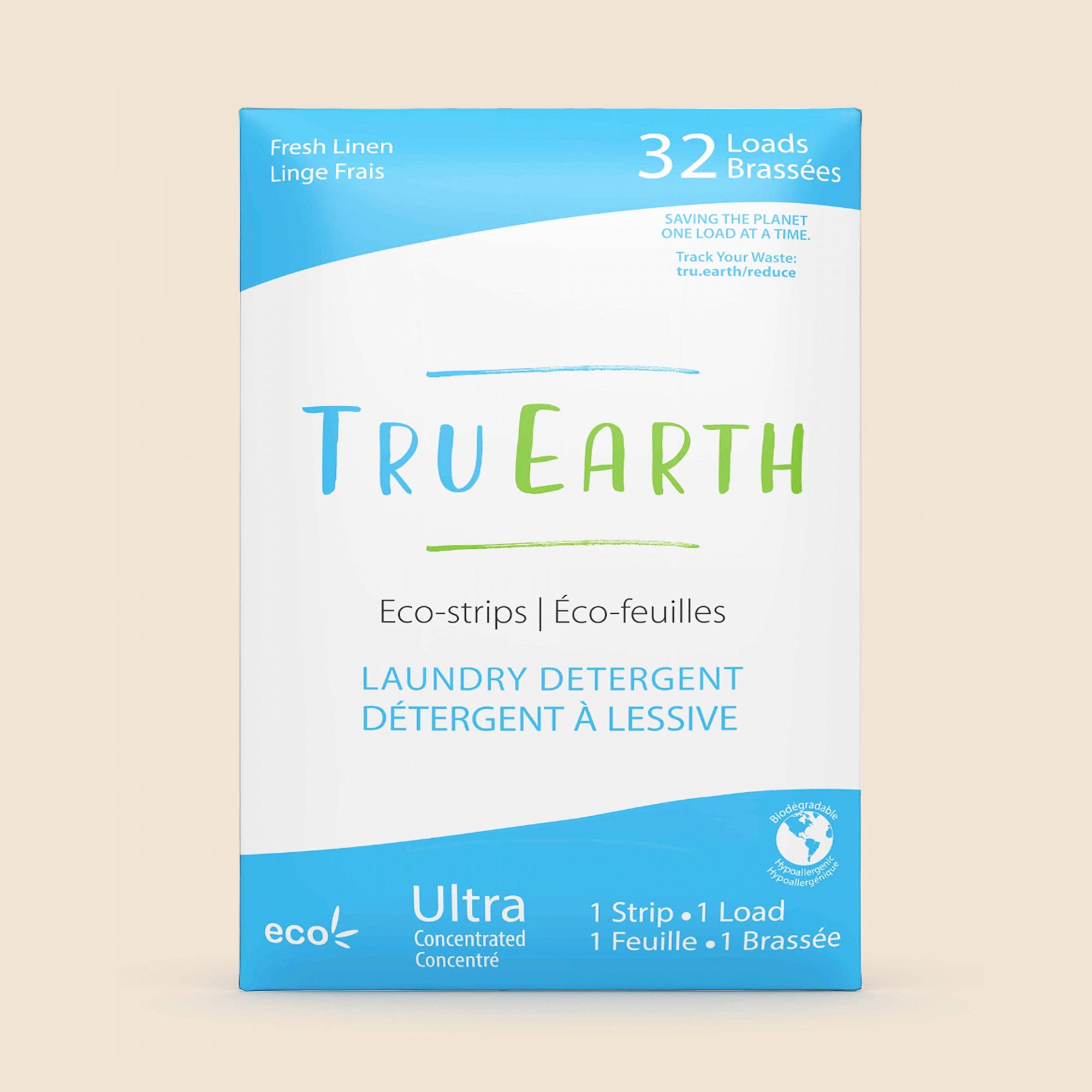 Tru Earth Laundry Detergent - Fresh Linen