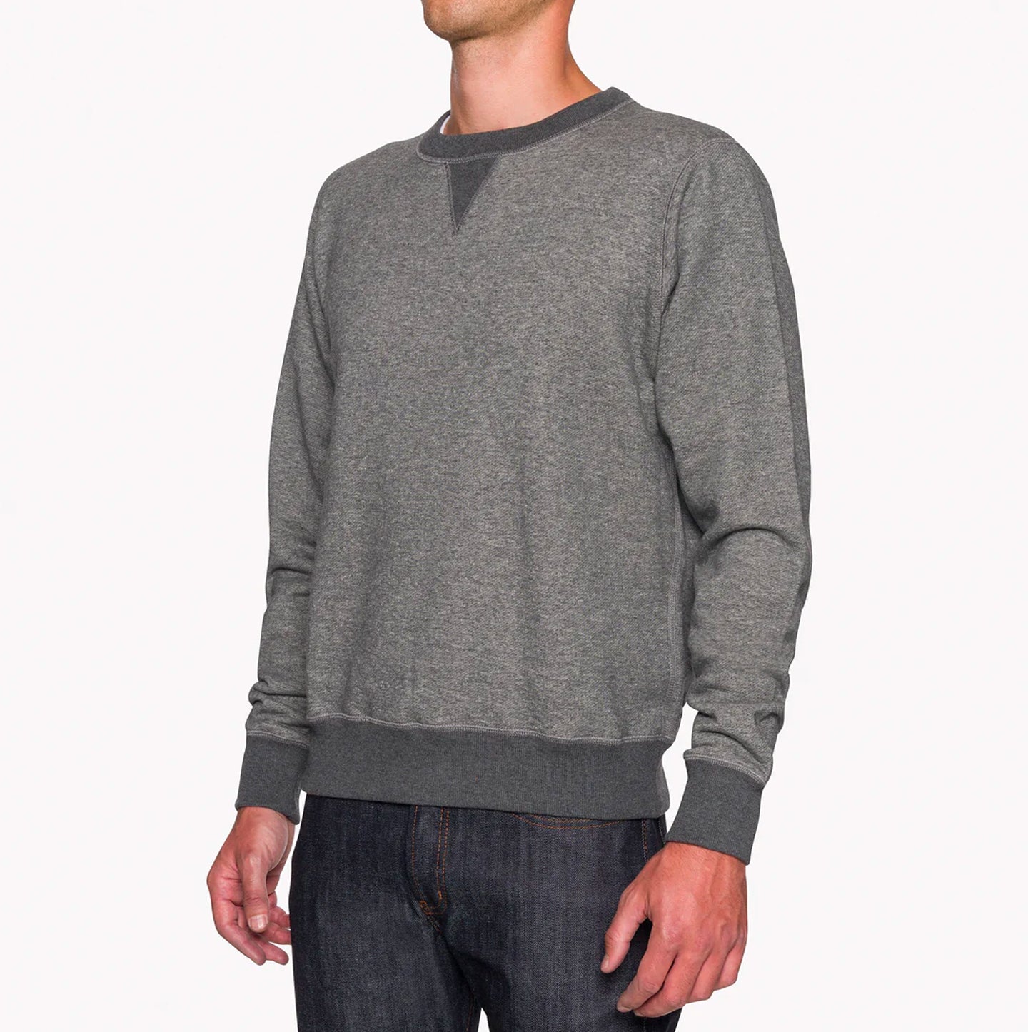 Crewneck - Heavyweight Terry - Charcoal