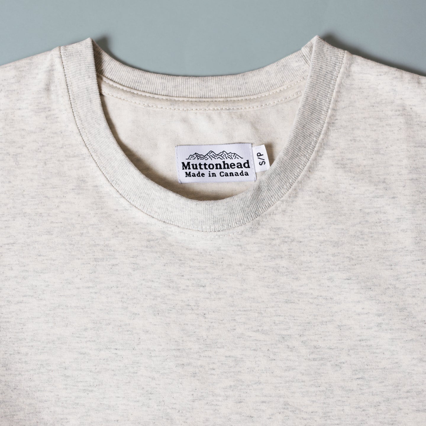 Heavy Weight Tee - Heather Oatmeal