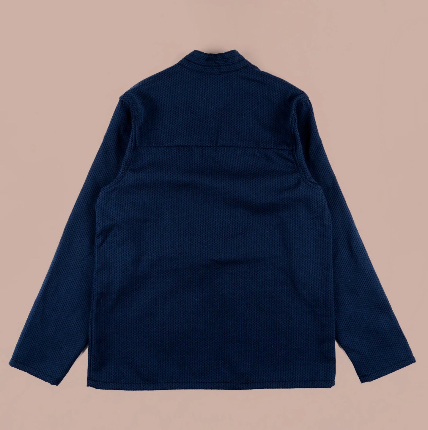 Kimono Shirt - Sashiko Double Gauze - Indigo