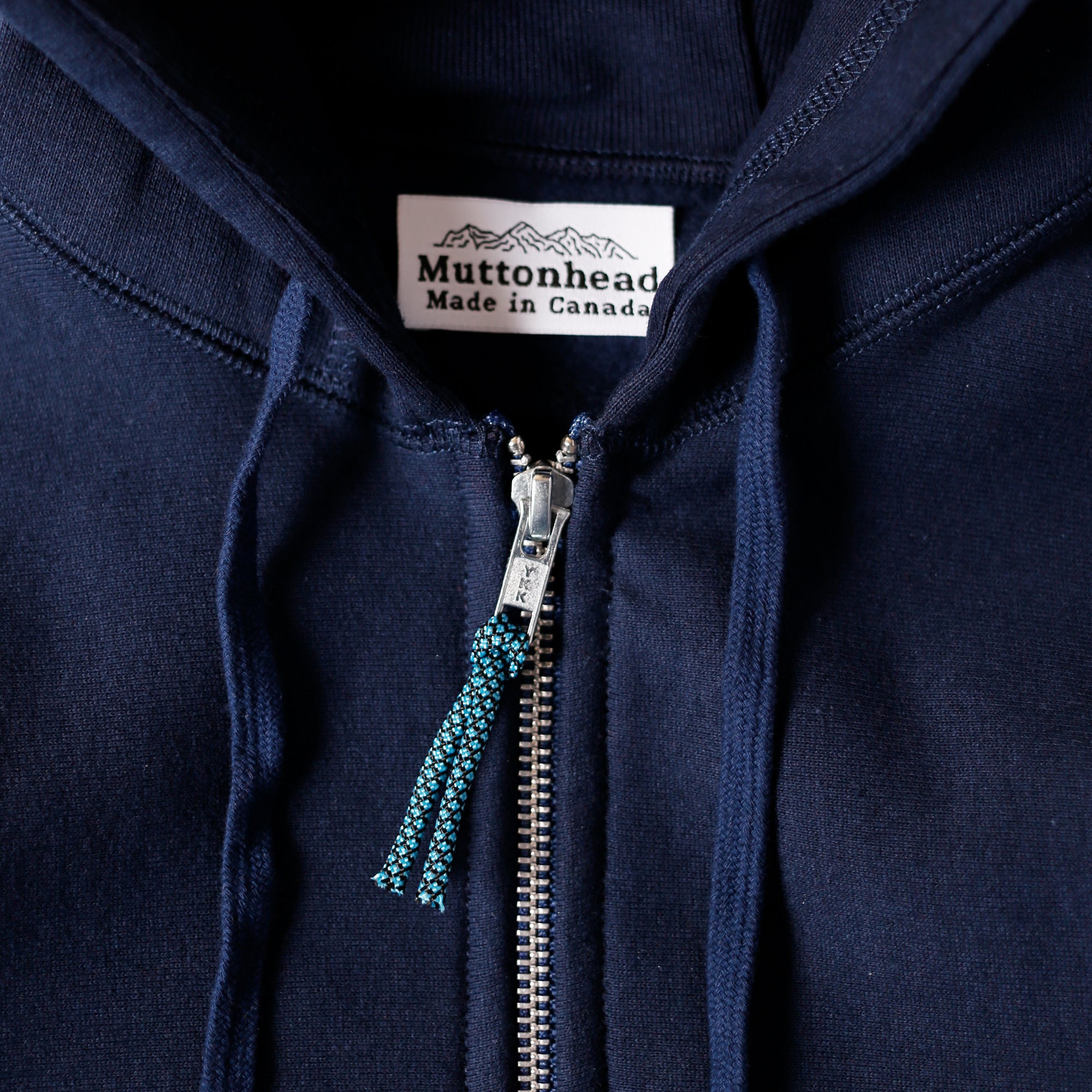 Cabin Zip Hoodie - Navy