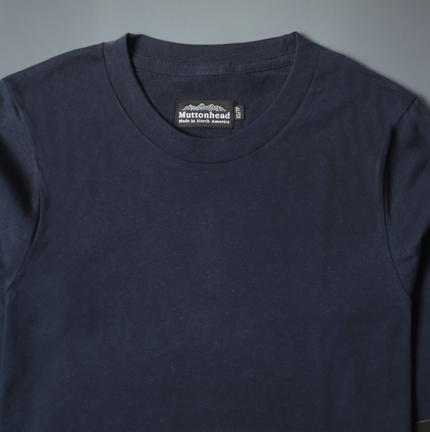 Longsleeve Tee - Navy Organic Cotton