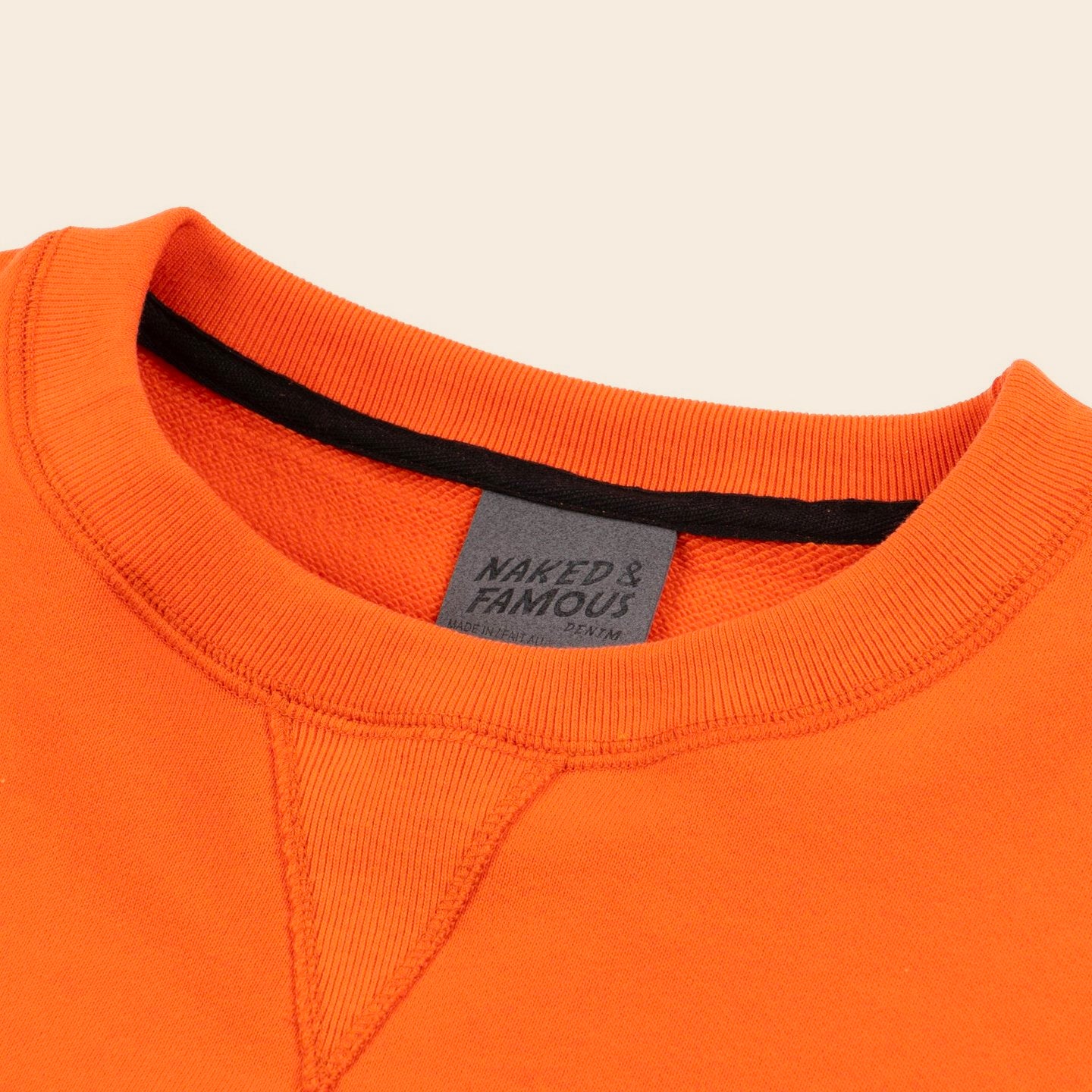 Crewneck - Heavyweight Terry - Orange