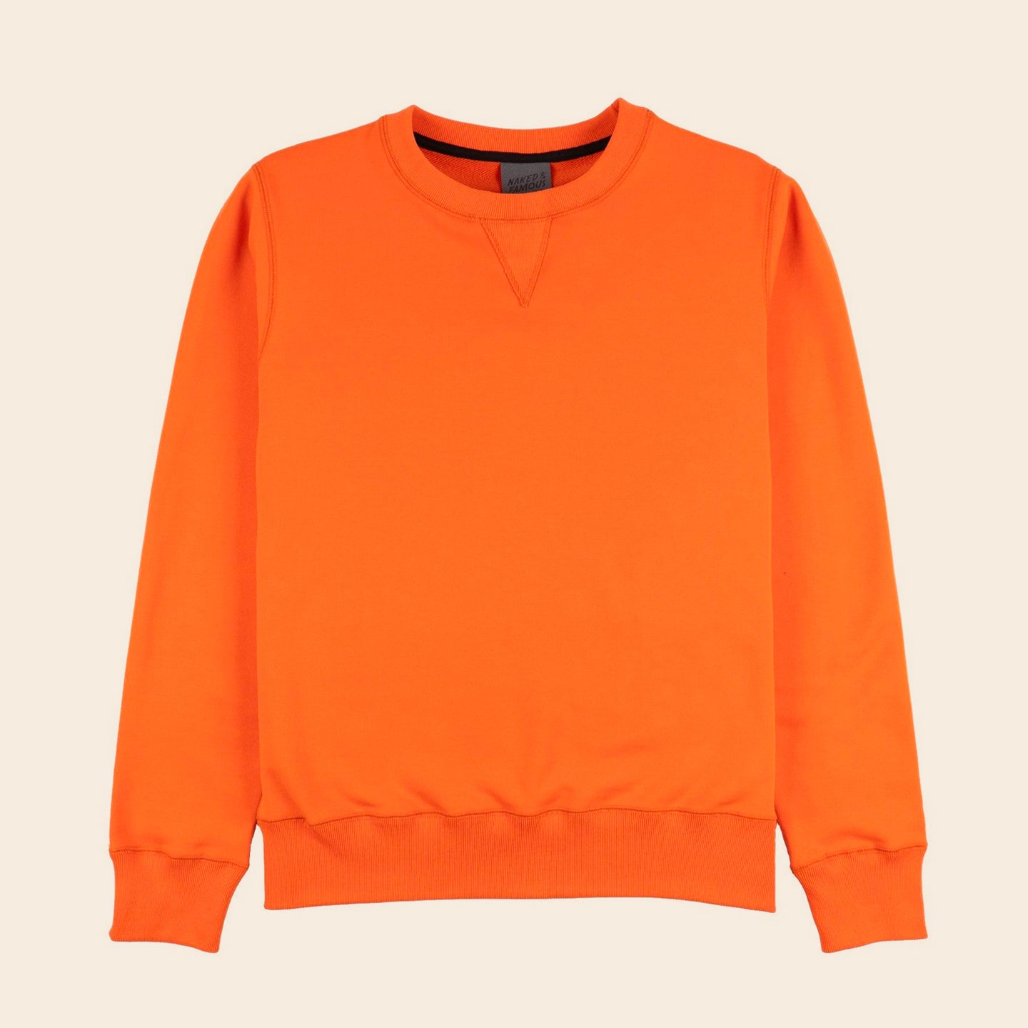 Crewneck - Heavyweight Terry - Orange