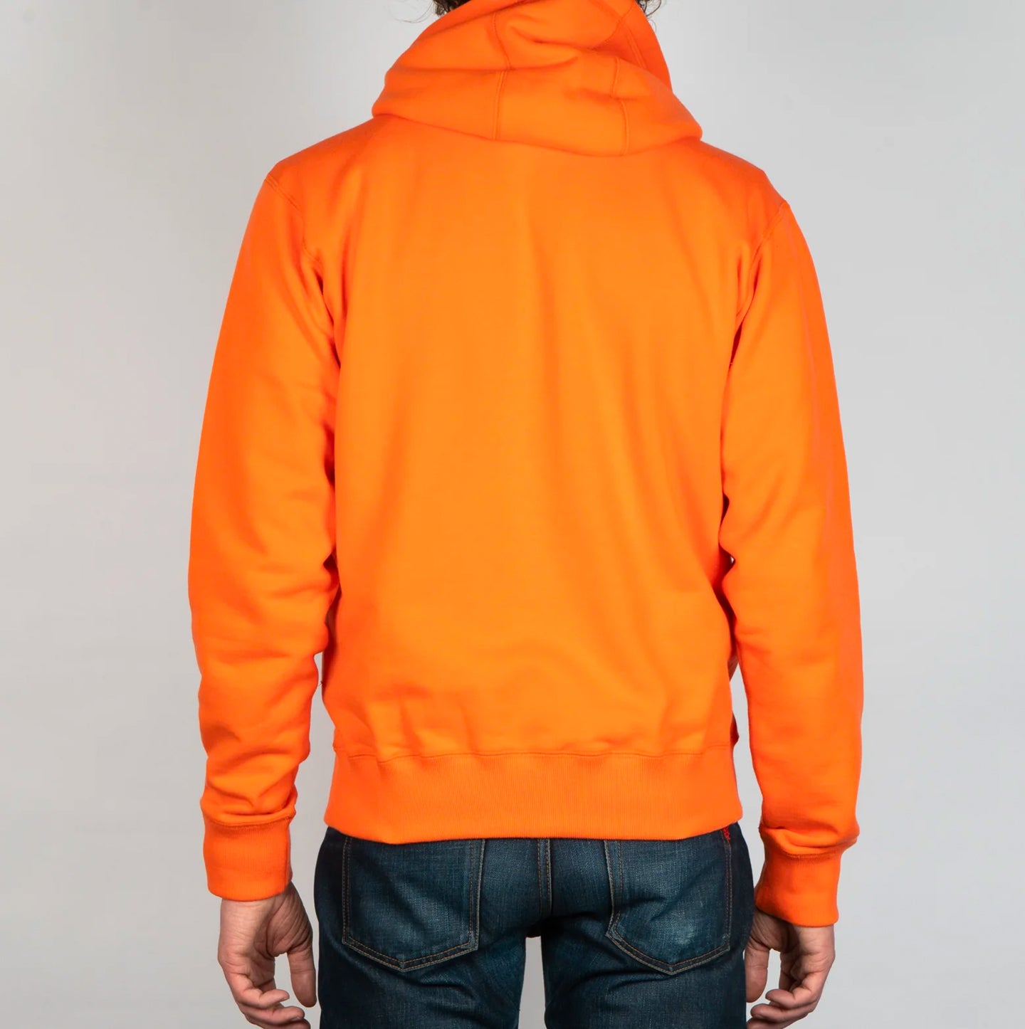 Zip Hoodie - Heavyweight Terry - Orange