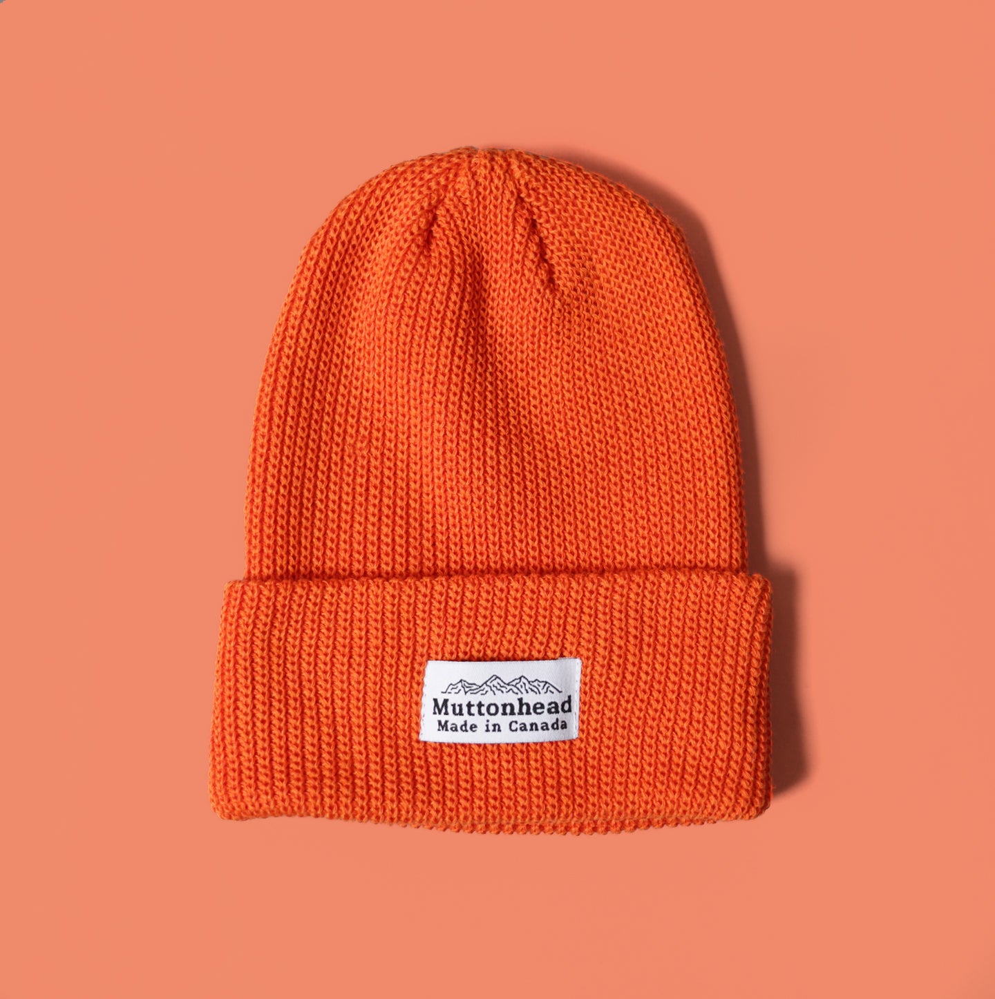 Jr. Cotton Knit Toque - Orange