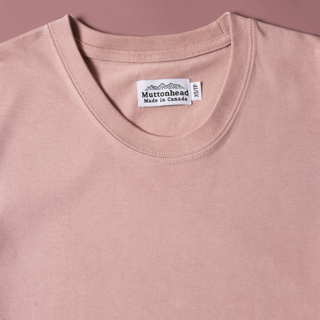 Heavy Weight Tee - Dusty Rose