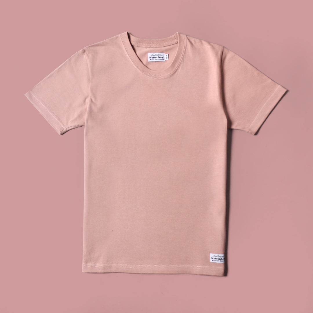 Heavy Weight Tee - Dusty Rose