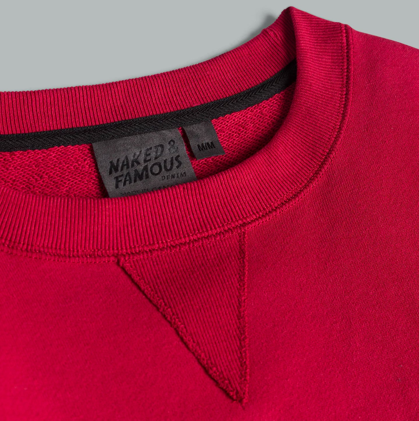 Crewneck - Heavyweight Terry - Red