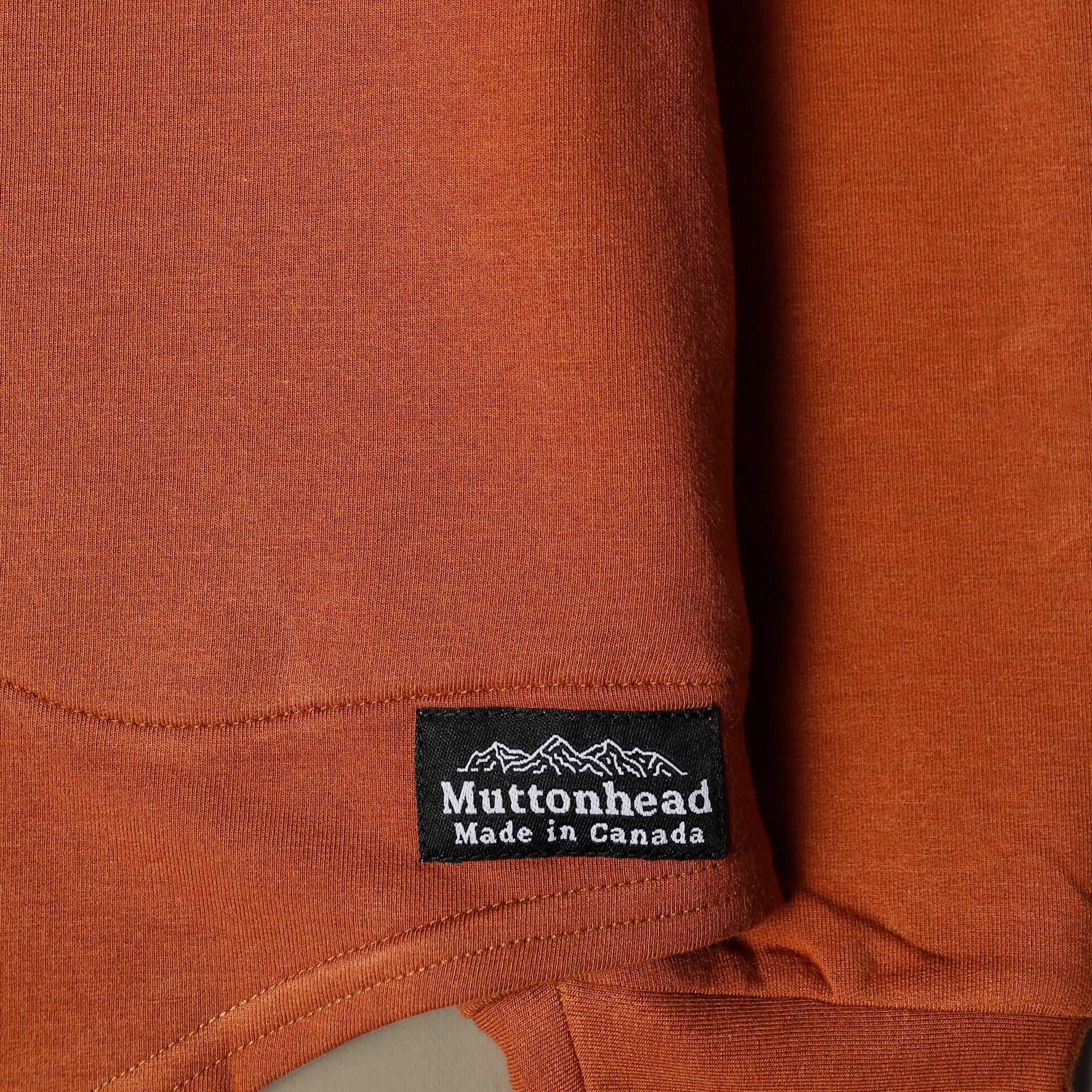 Bamboo Camping Hoodie - Rust
