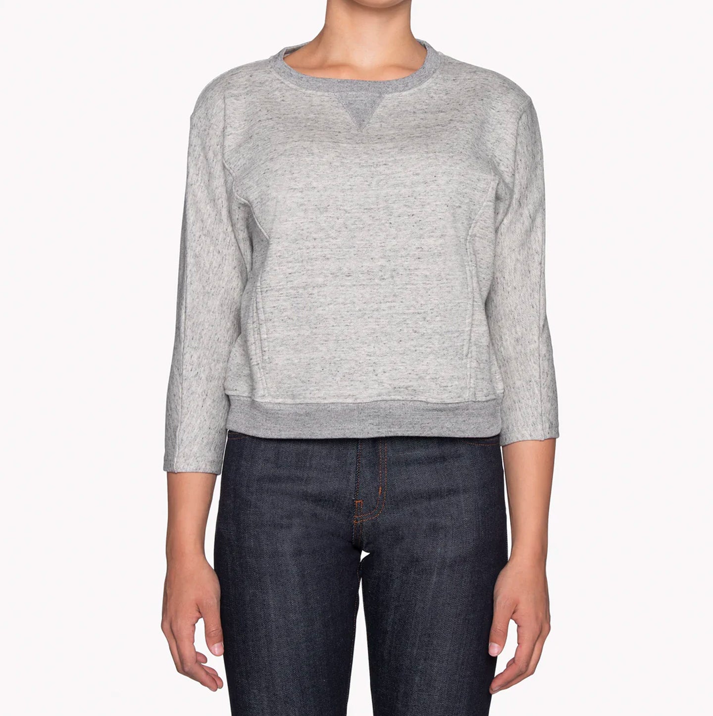 Women's Smart Crew - Grey Terry