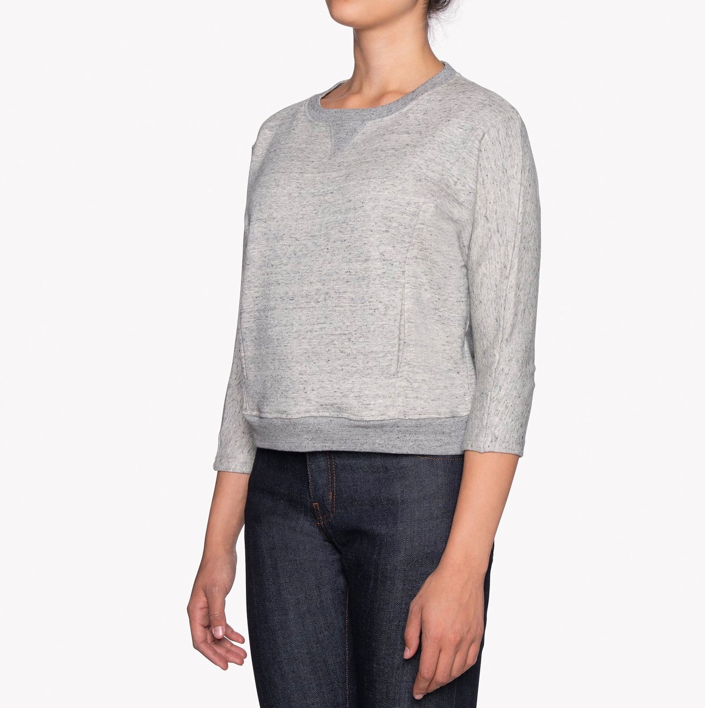 Women's Smart Crew - Grey Terry