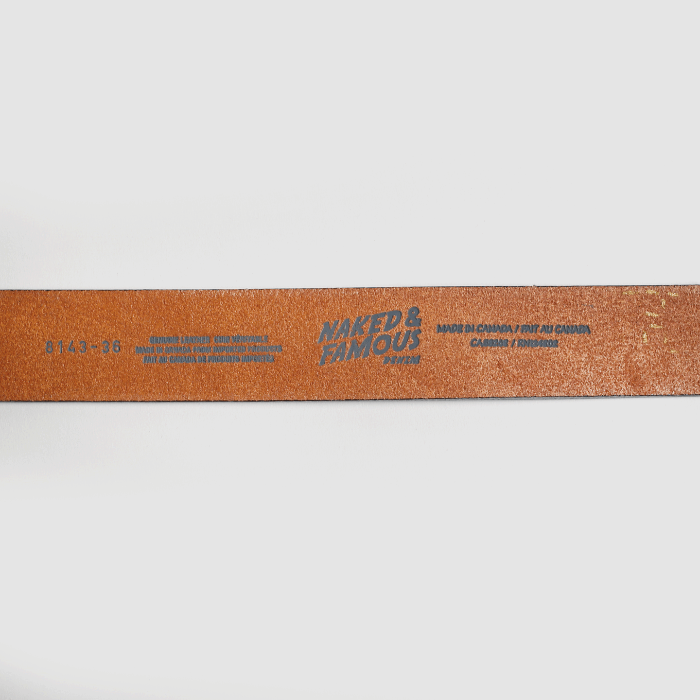 Thick Belt - Brown