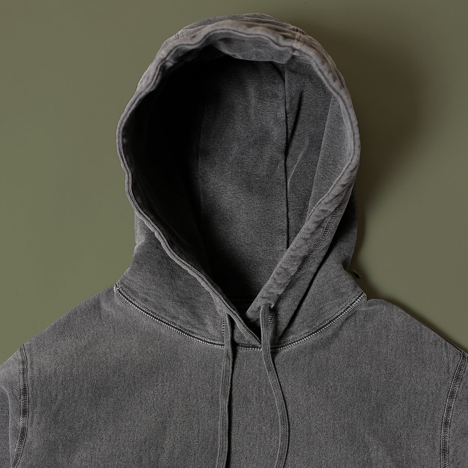 Pullover Cabin Hoodie - Washed Black