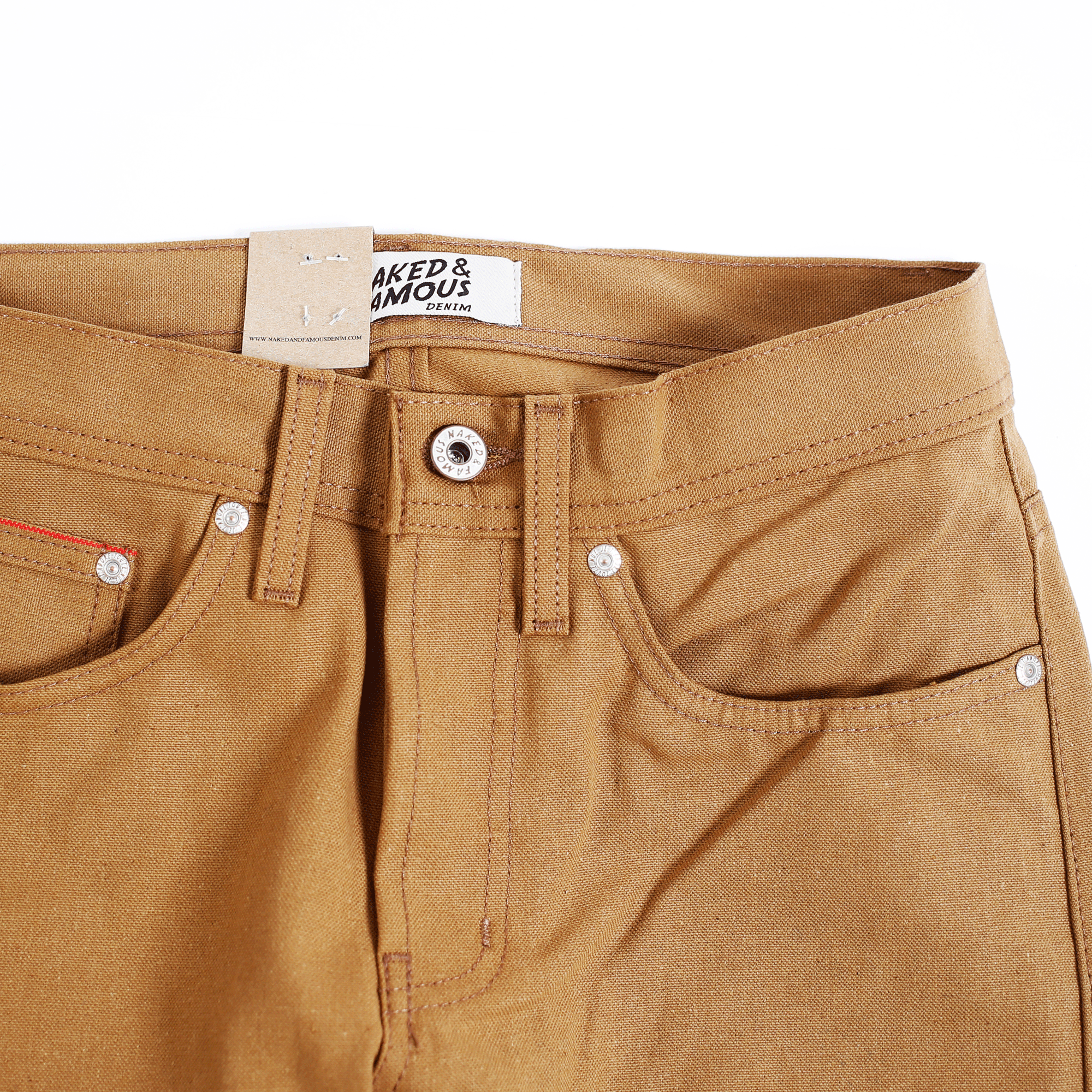 Weird Guy - Duck Canvas Selvedge - Duck Orange