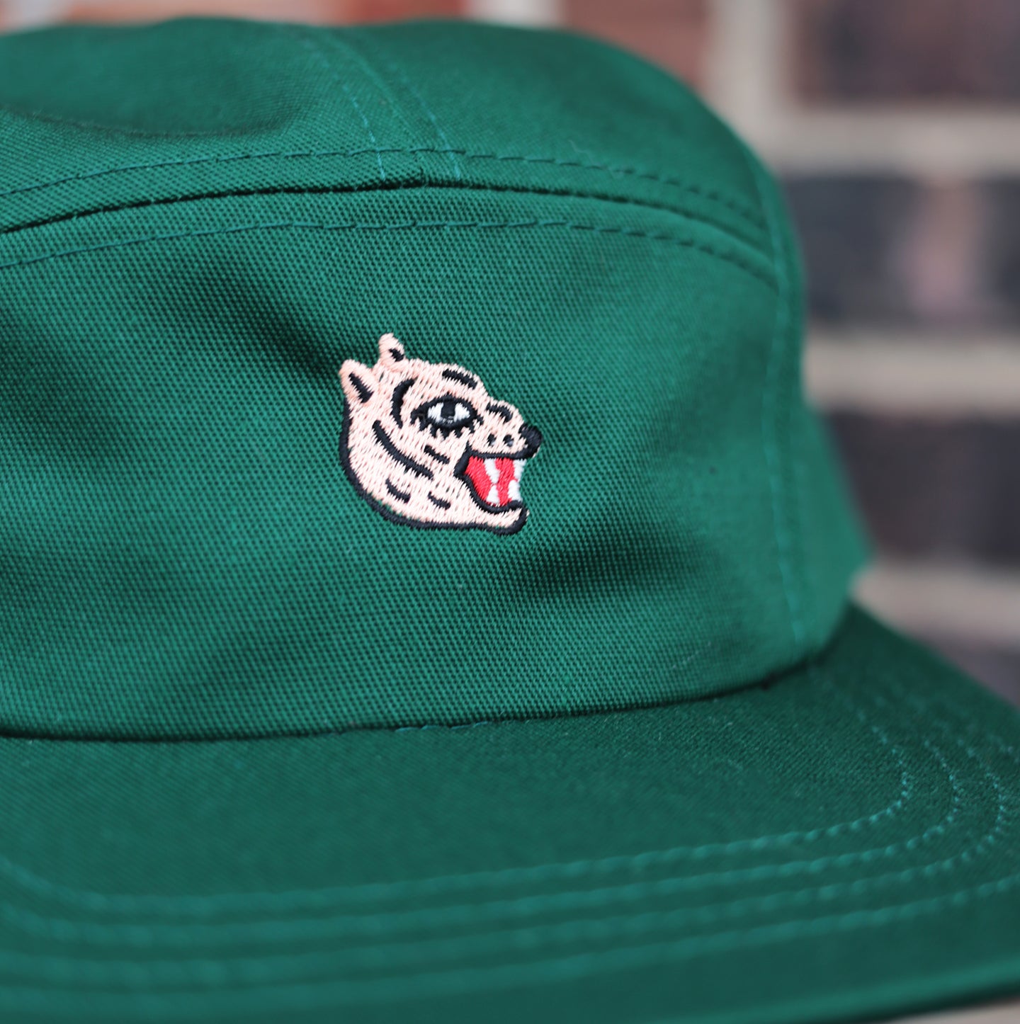 5 Panel - Forest - Wild Cat Embroidery