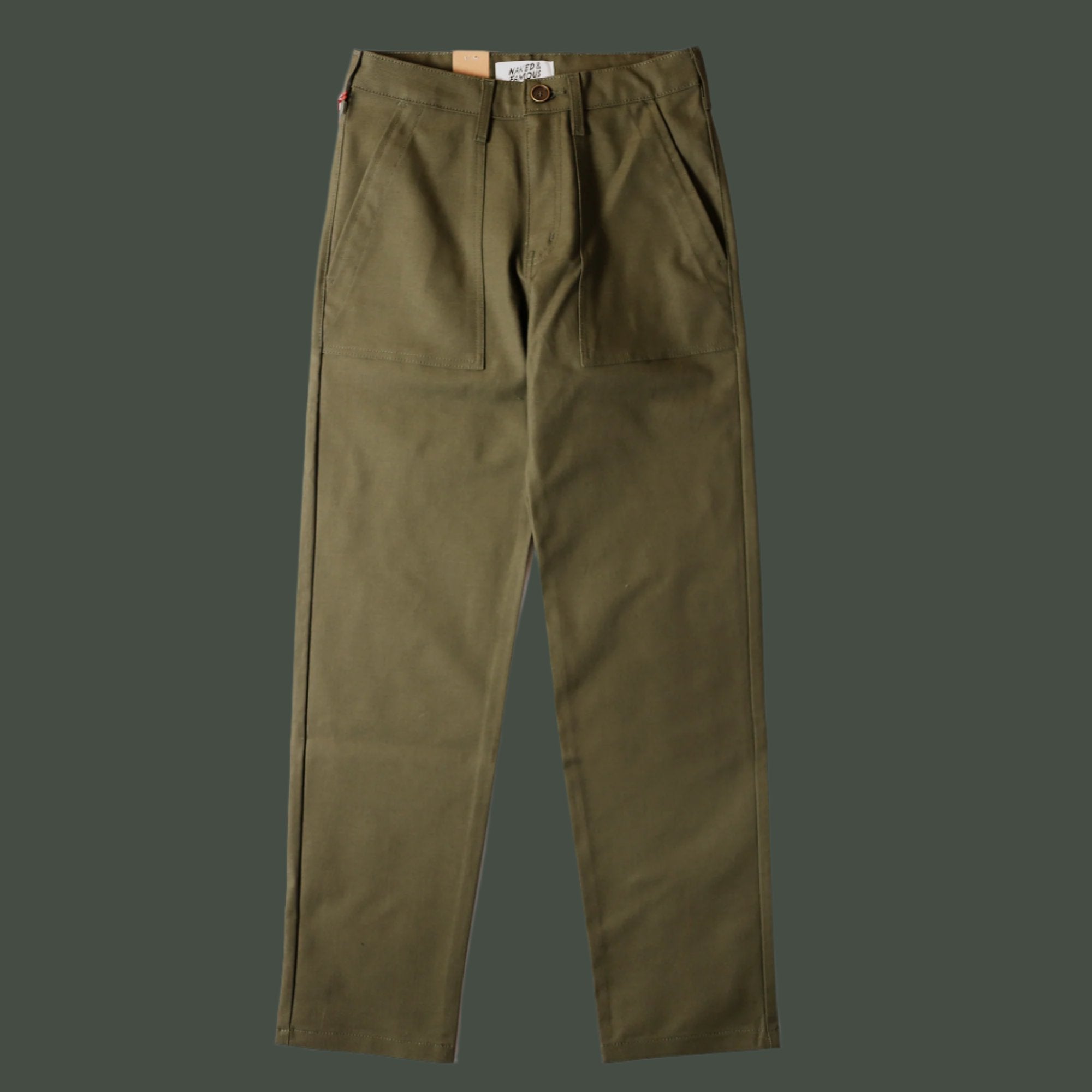 Work Pant - Green Canvas