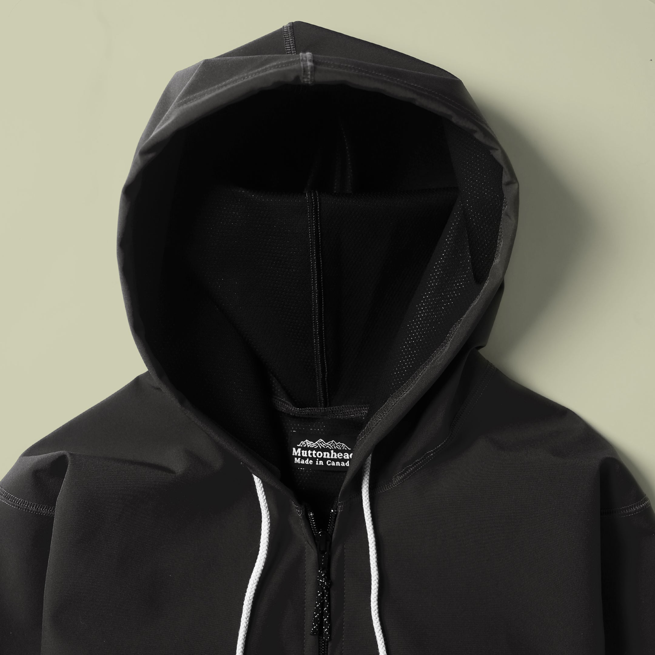 Weatherproof Mtn. Hoodie Lightweight Softshell Black Large