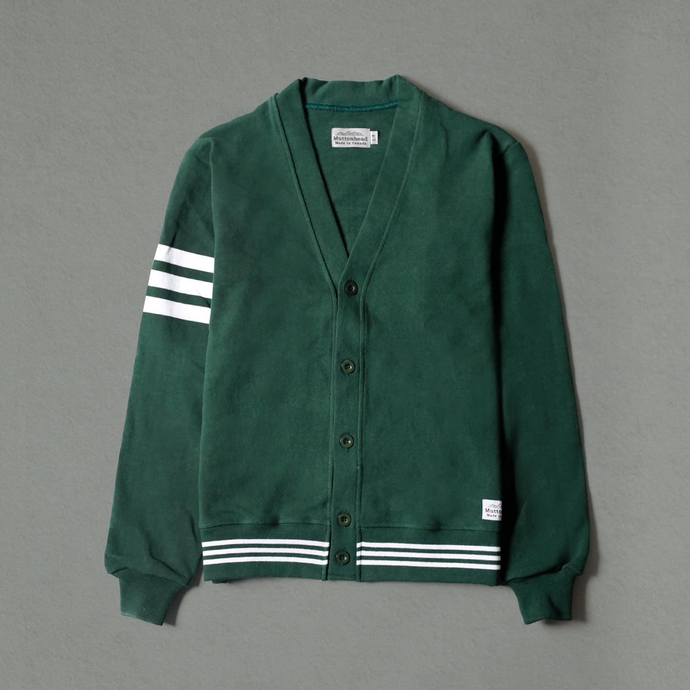 Oxford Cardigan - Forest Green
