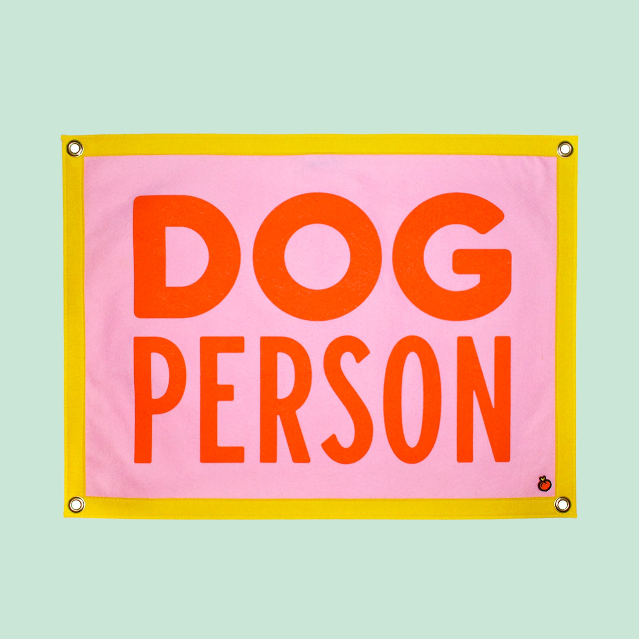 Oxford Pennant - Dog Person Camp Flag
