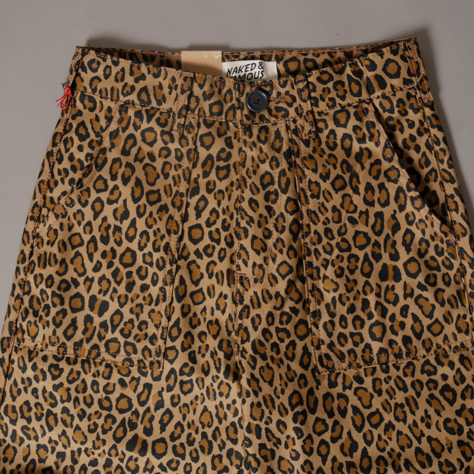 Women's Fatigue Pant - Leopard Print