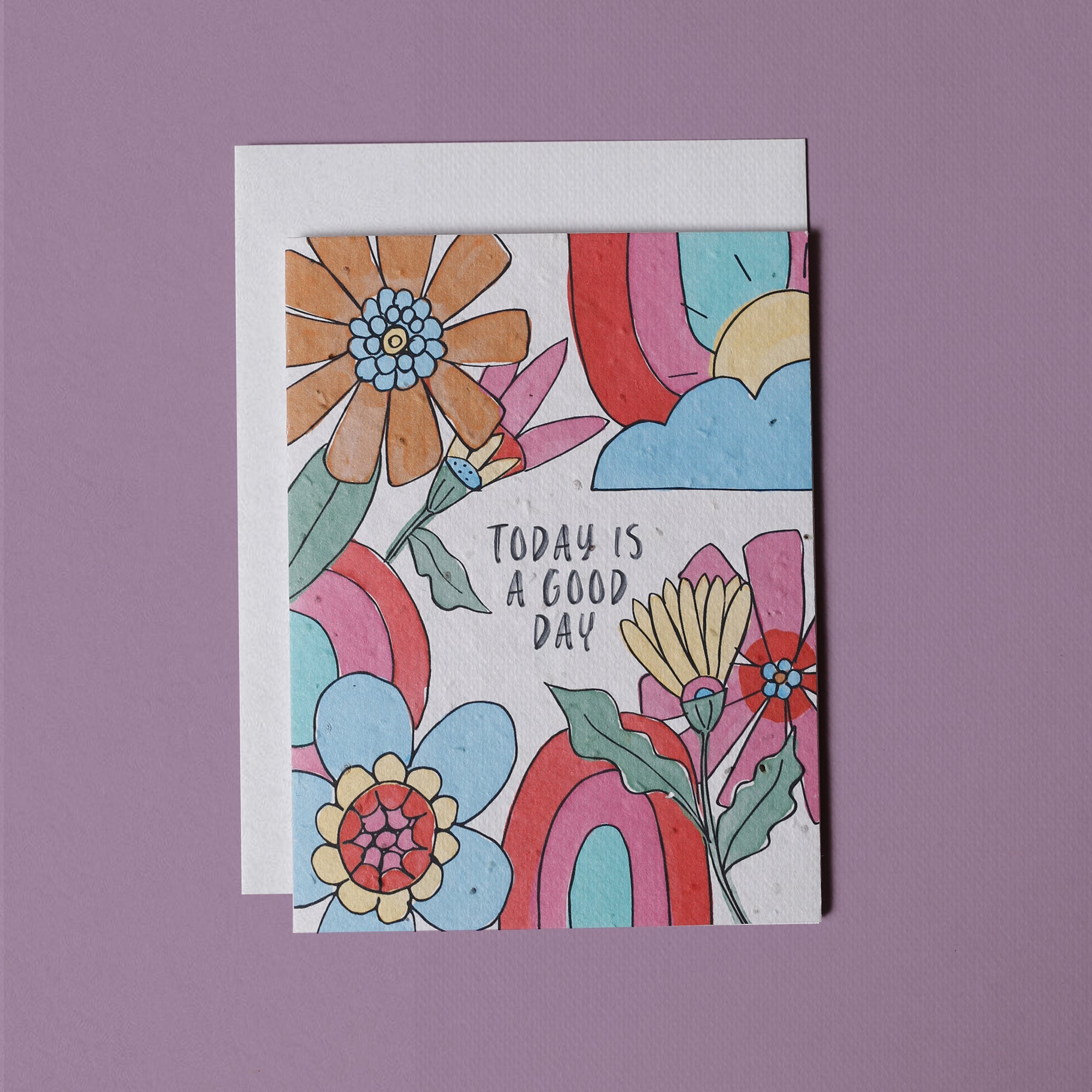 Good Day - Wildflower Seed Card - Jill + Jack Paper
