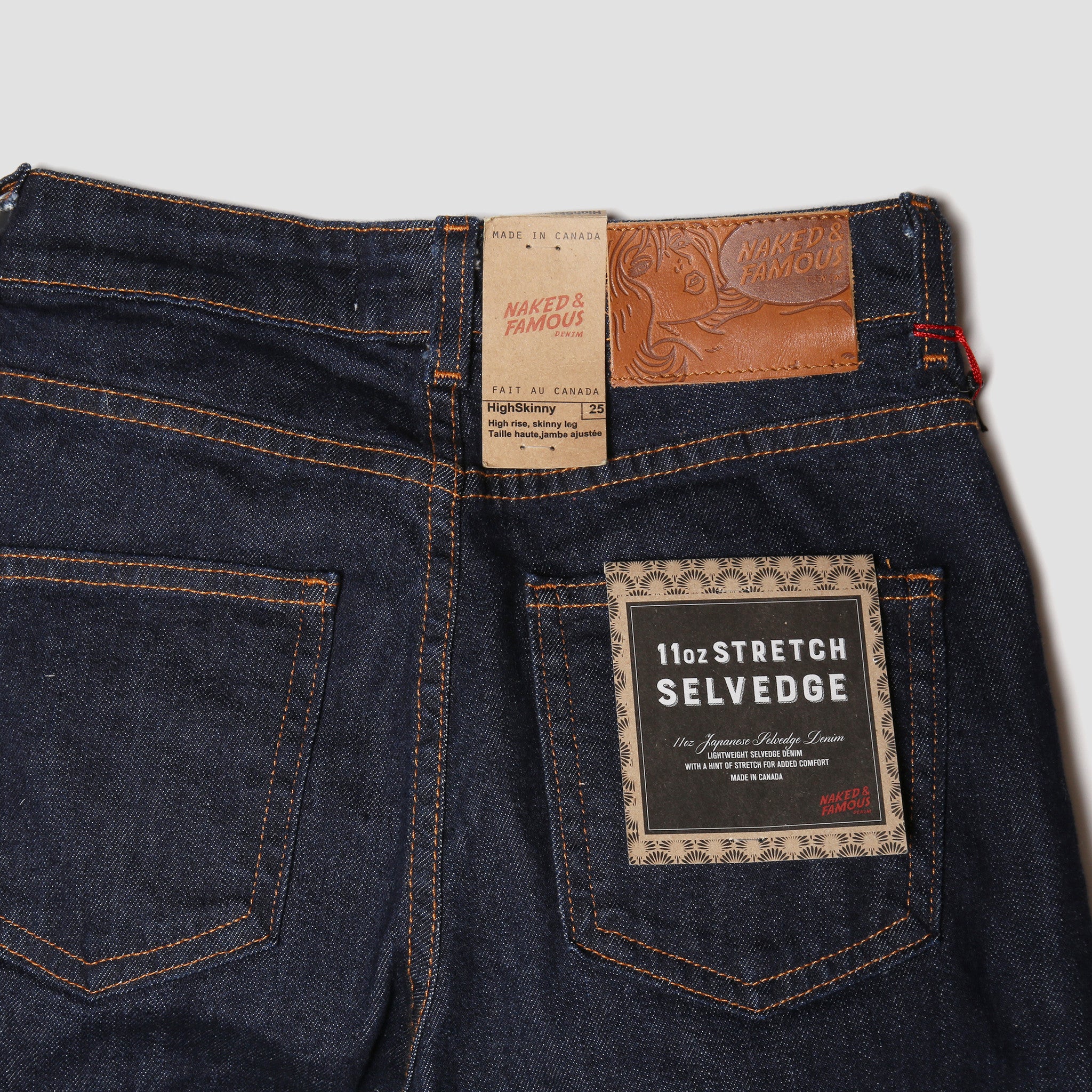 Women's High Skinny - 11oz Stretch Selvedge