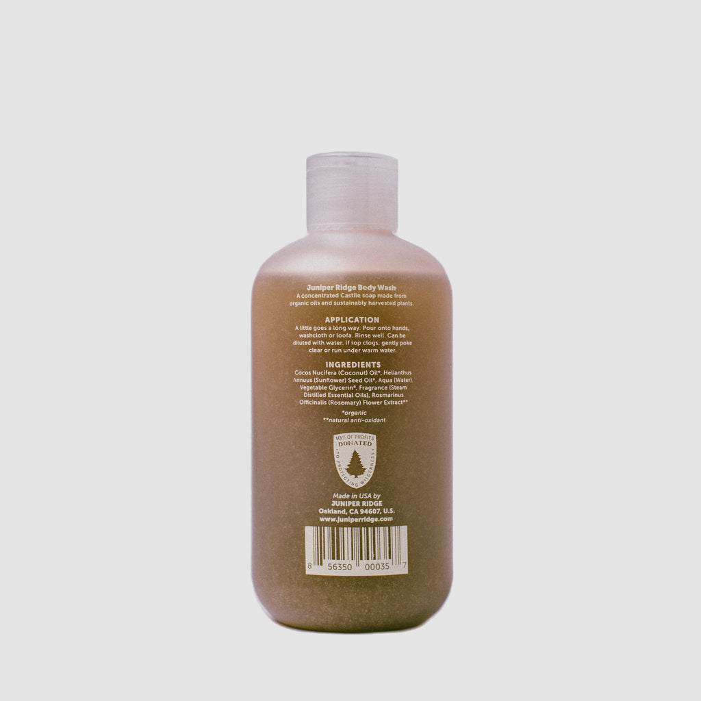 Juniper Ridge - Backcountry Body Wash - Coastal Pine