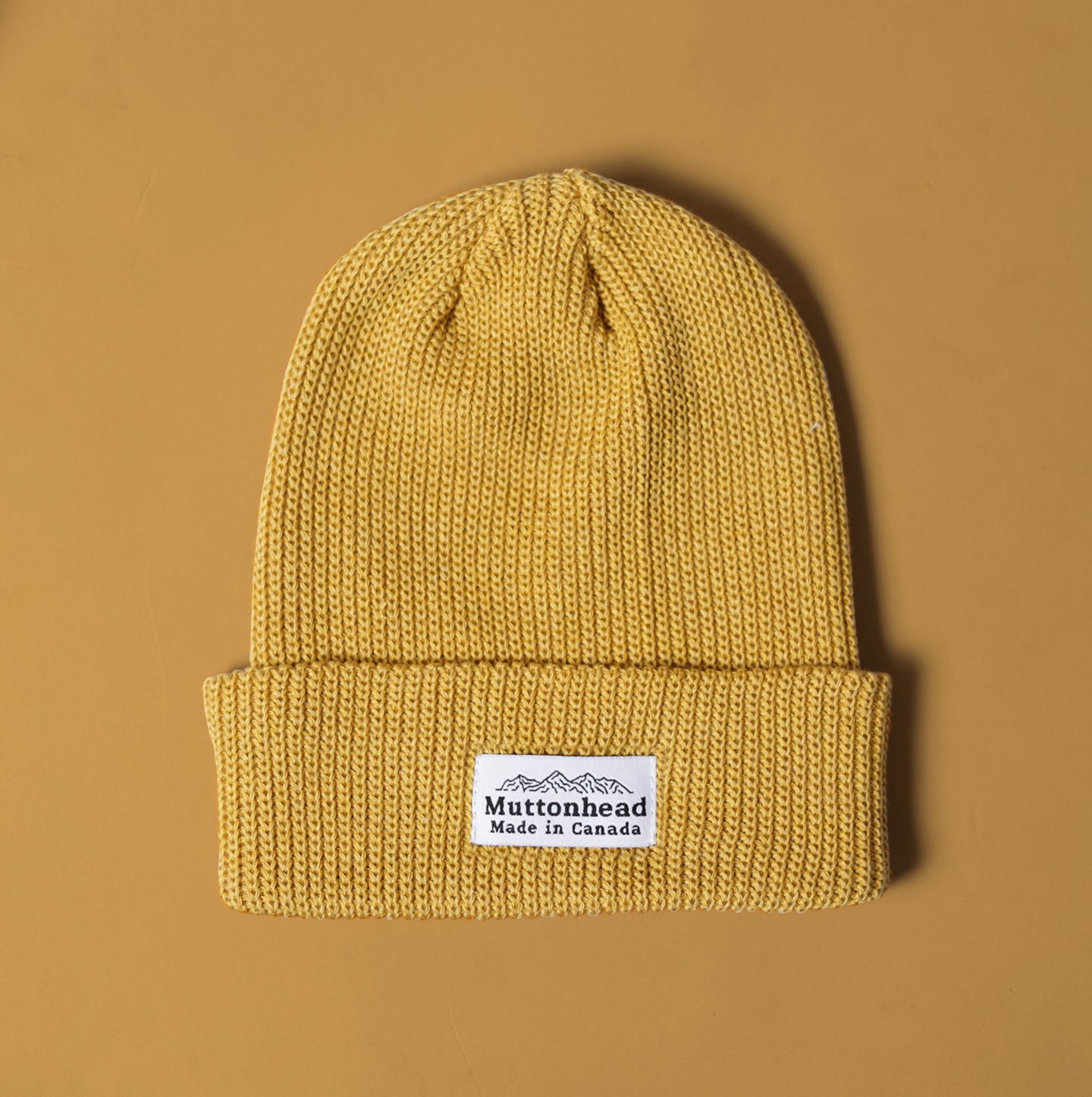 Jr. Cotton Knit Toque - Mustard