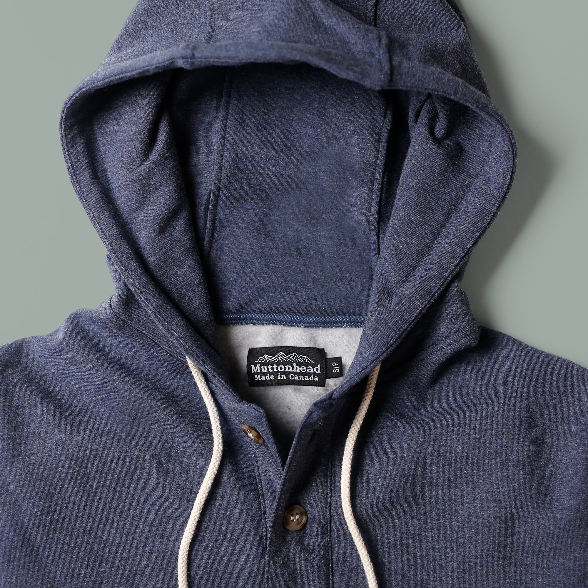 Bamboo Camping Hoodie - Heather Lake