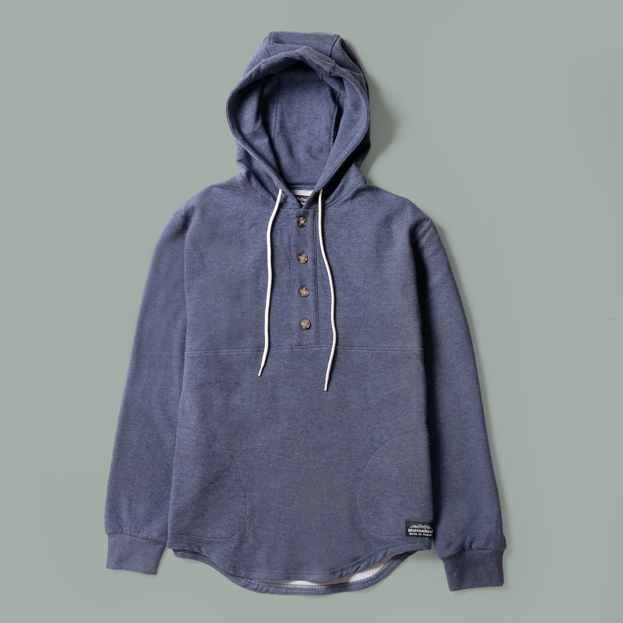 Bamboo Camping Hoodie - Heather Lake