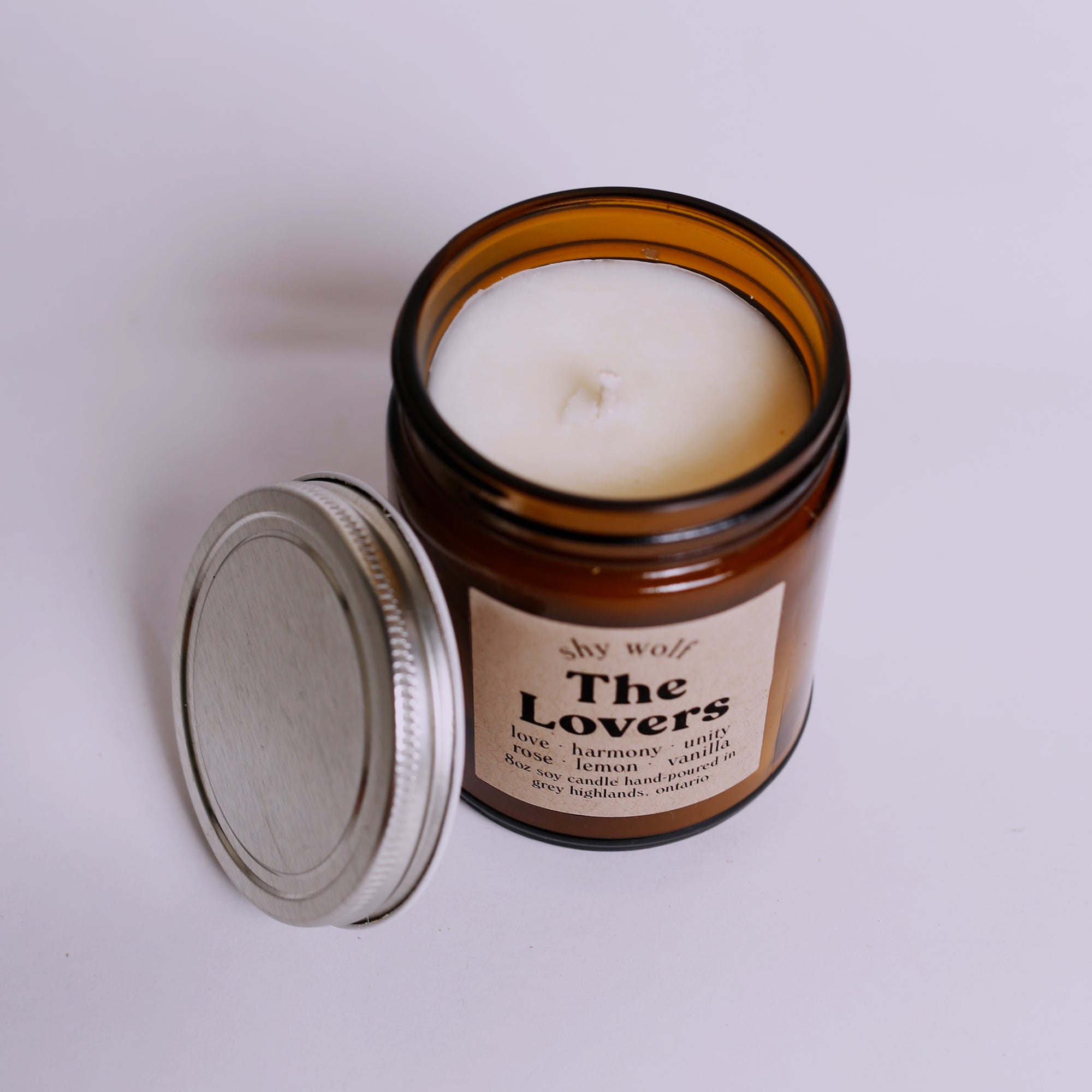 Shy Wolf Candles - The Lovers
