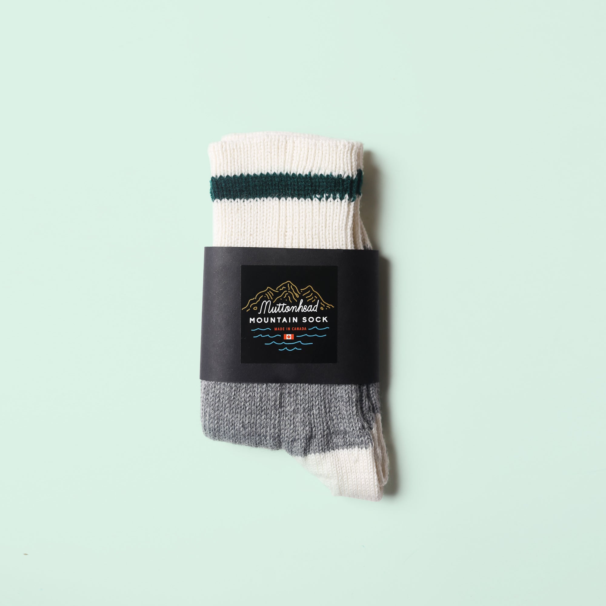 Kids Mountain Socks  - Hunter Stripe