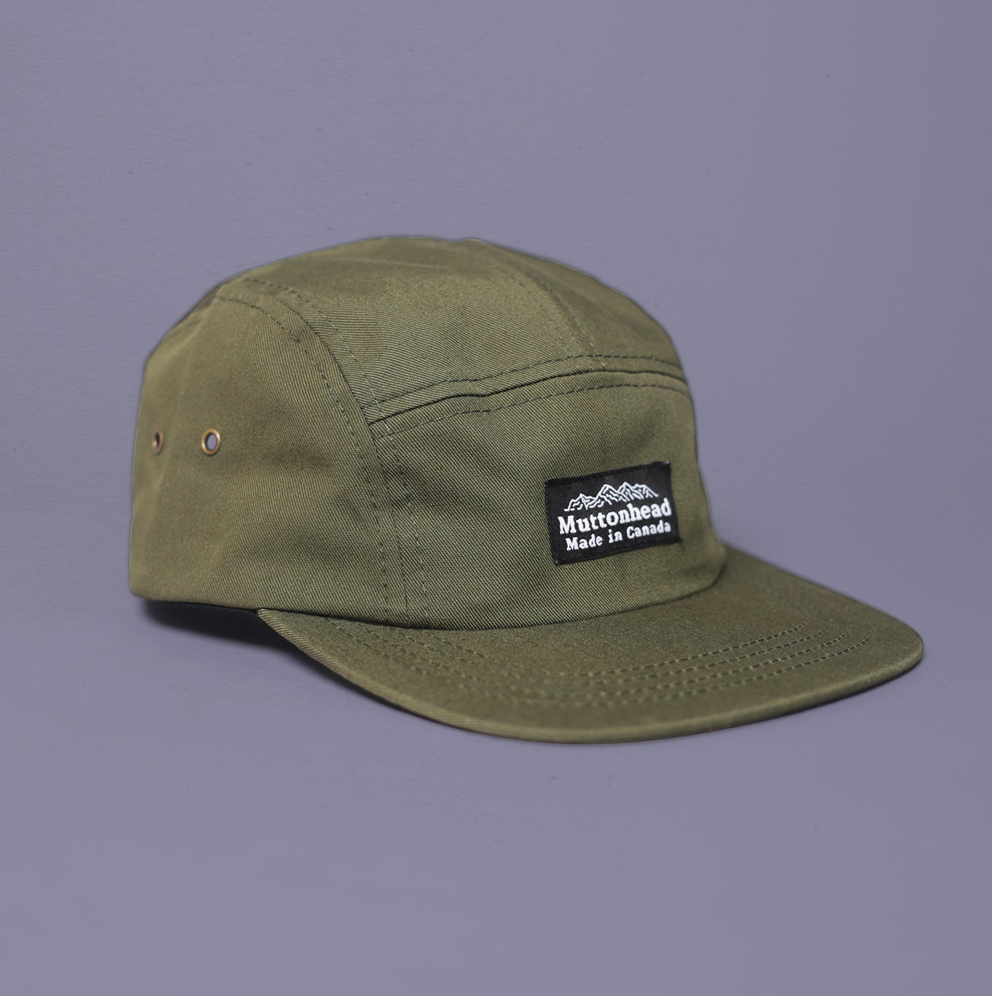 5 Panel - Mountain Label - Olive