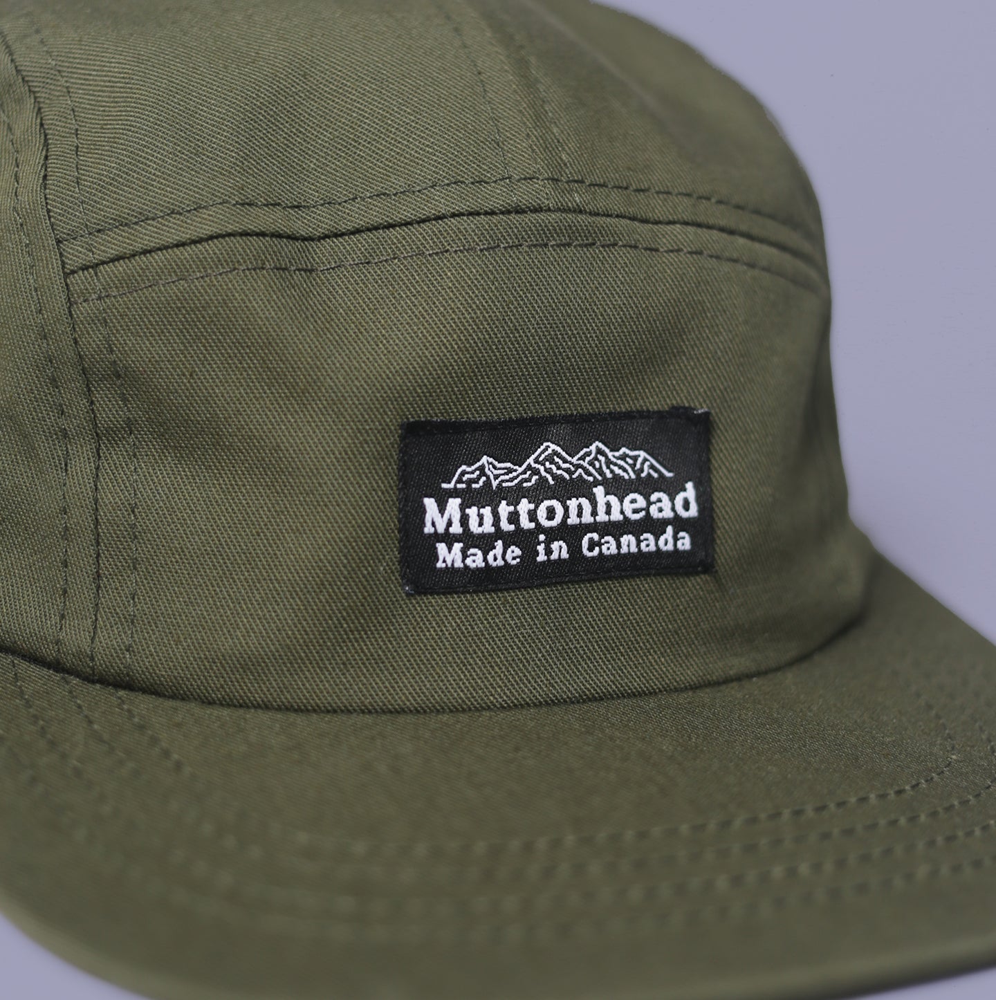 5 Panel - Mountain Label - Olive