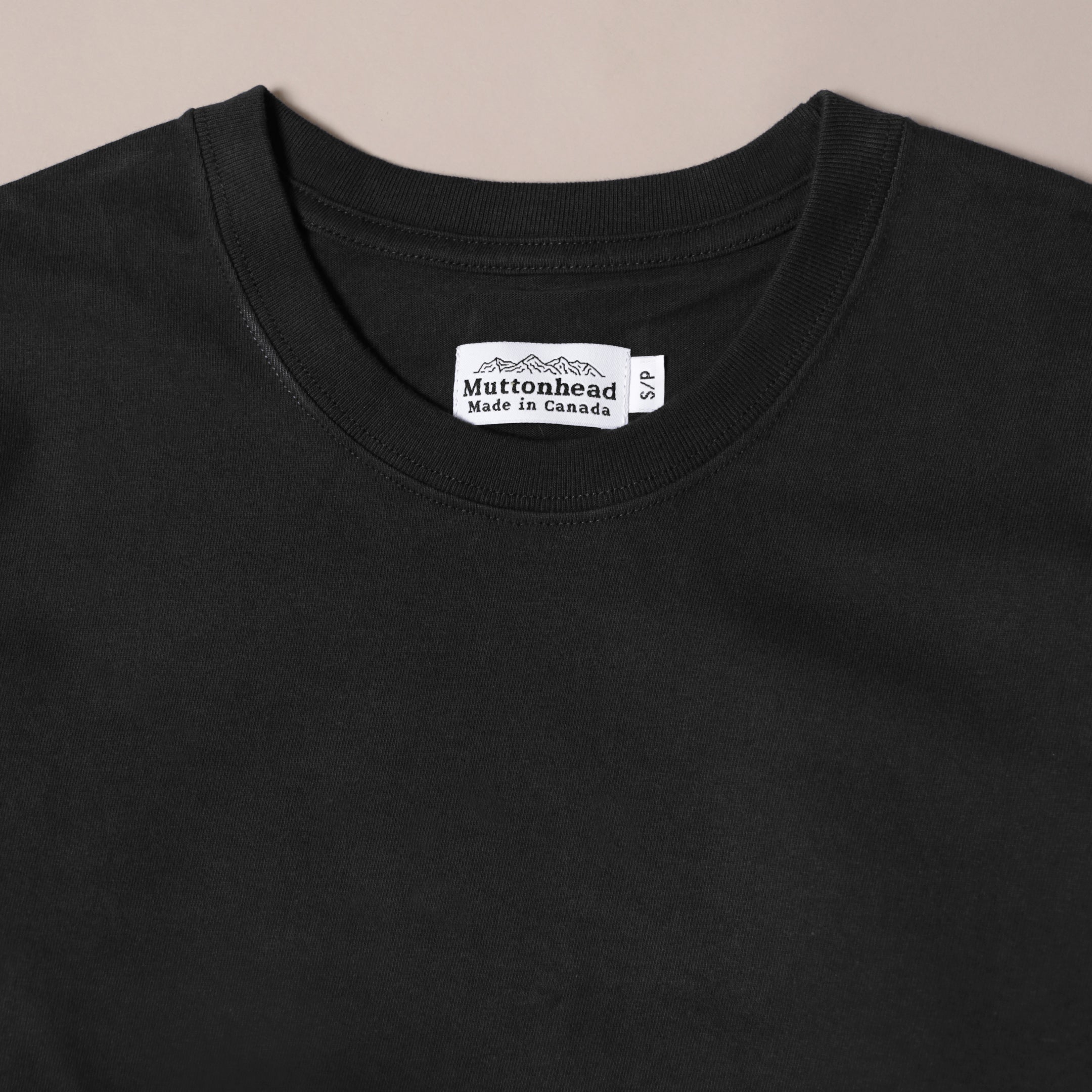 Longsleeve Tee - Black Organic Cotton