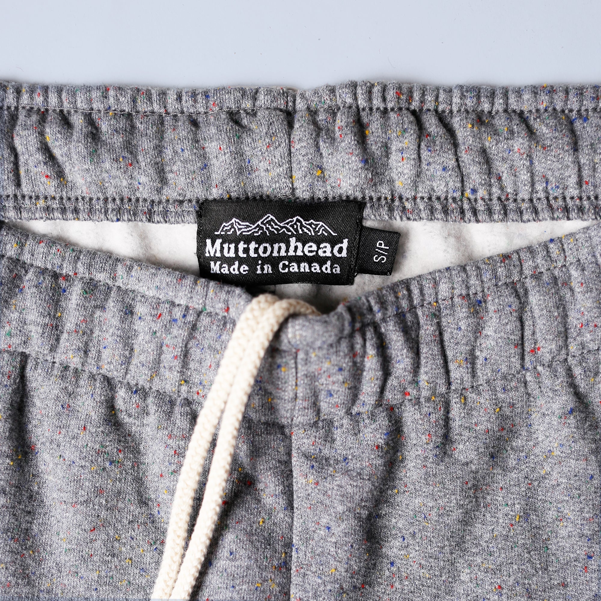 Sweatpants - Heather Grey Rainbow Speckle