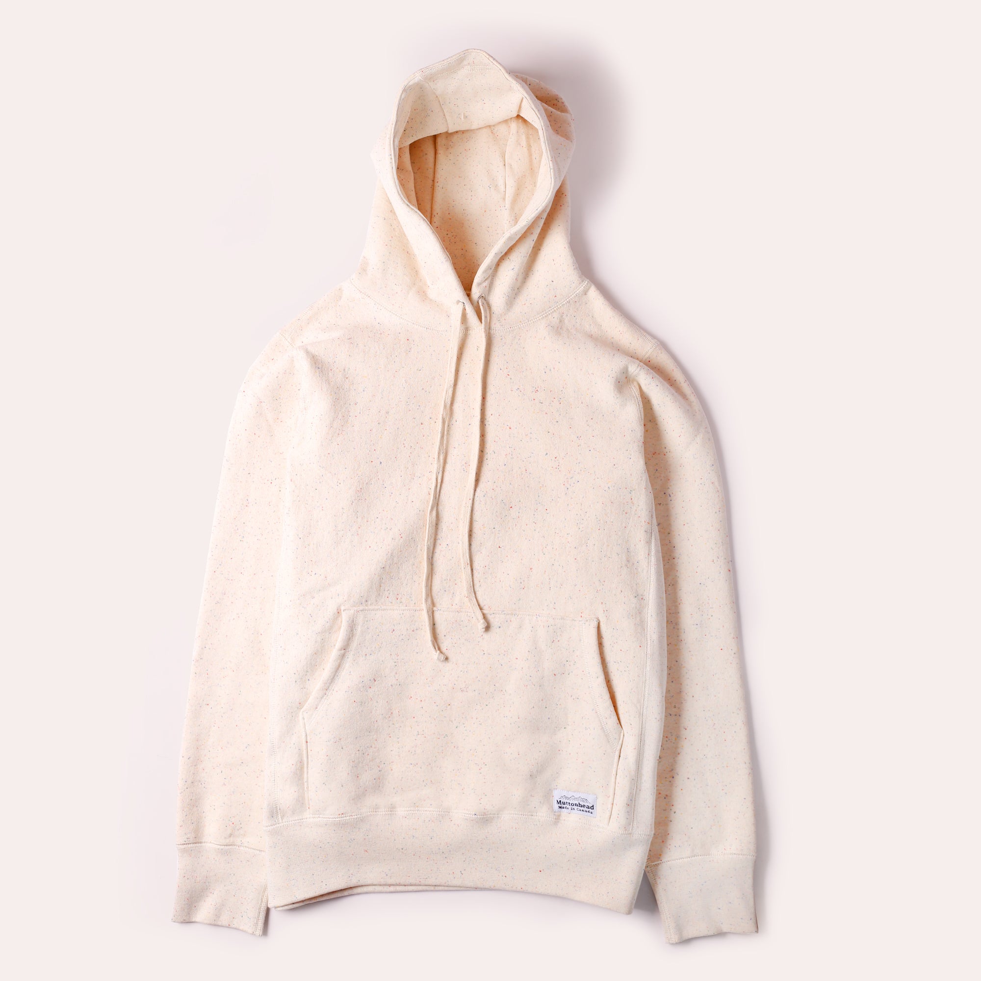 Pullover Cabin Hoodie - Natural Rainbow Speckle