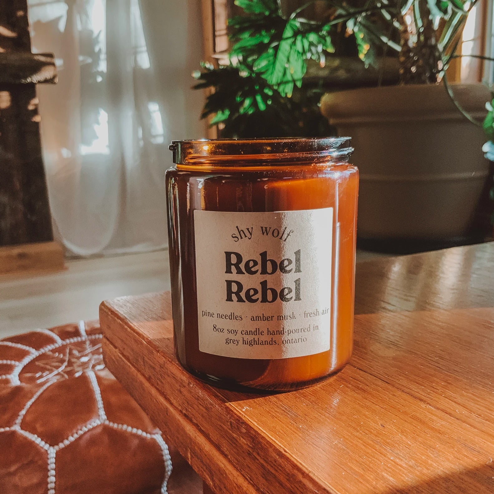 Shy Wolf Candles - Rebel Rebel